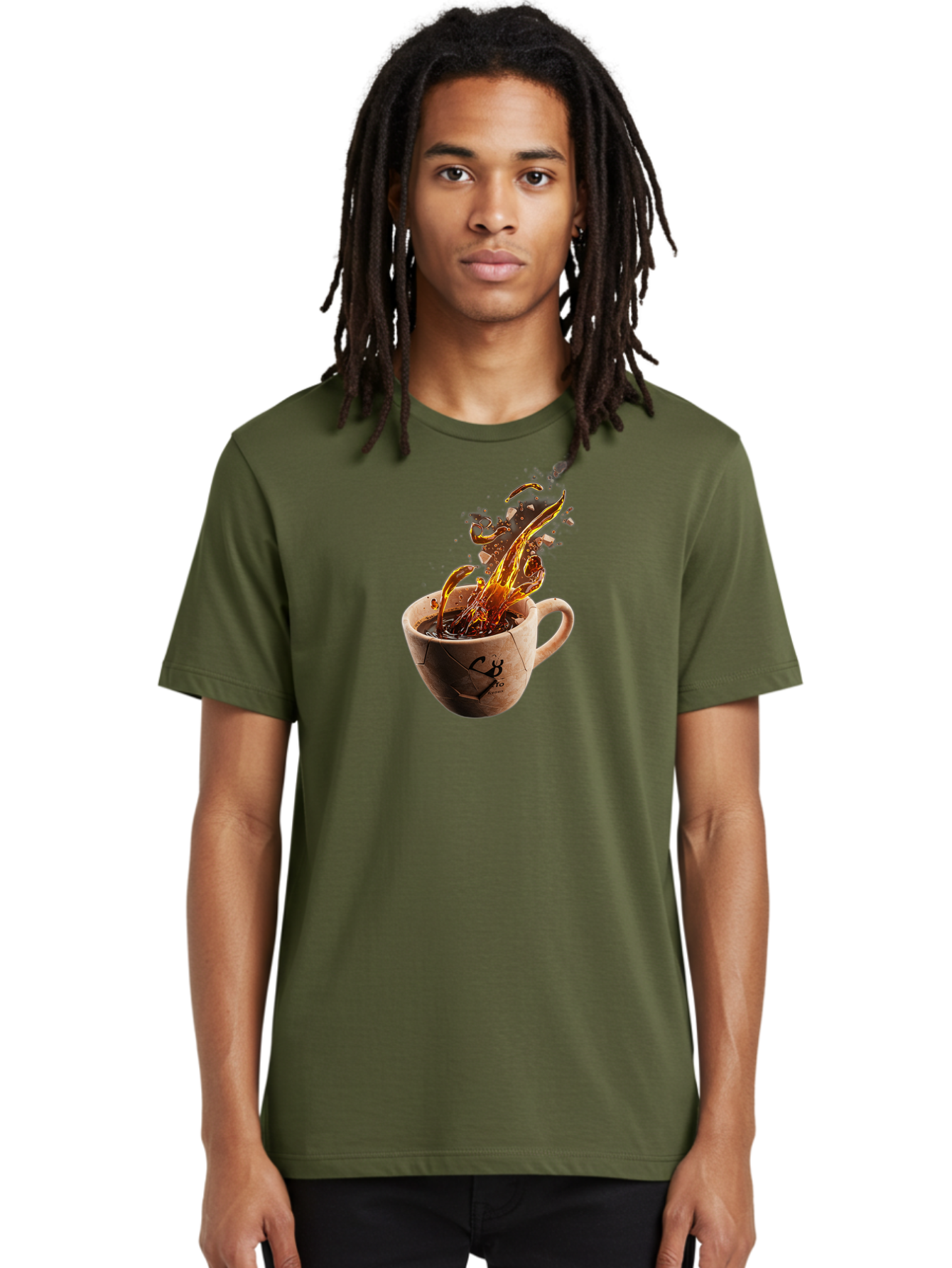Cb-Pro-Coffee-Cup Men'S Graphic Tee, 100% Cotton, Comfortable Casual Summer Wear, Machine Washable, Vintage Camera, Old Camera, Antique Camera, Black Camera, Classic Photography, Photography Equipment, Nostalgic Device, Film Camera, Camera Art Bao212
