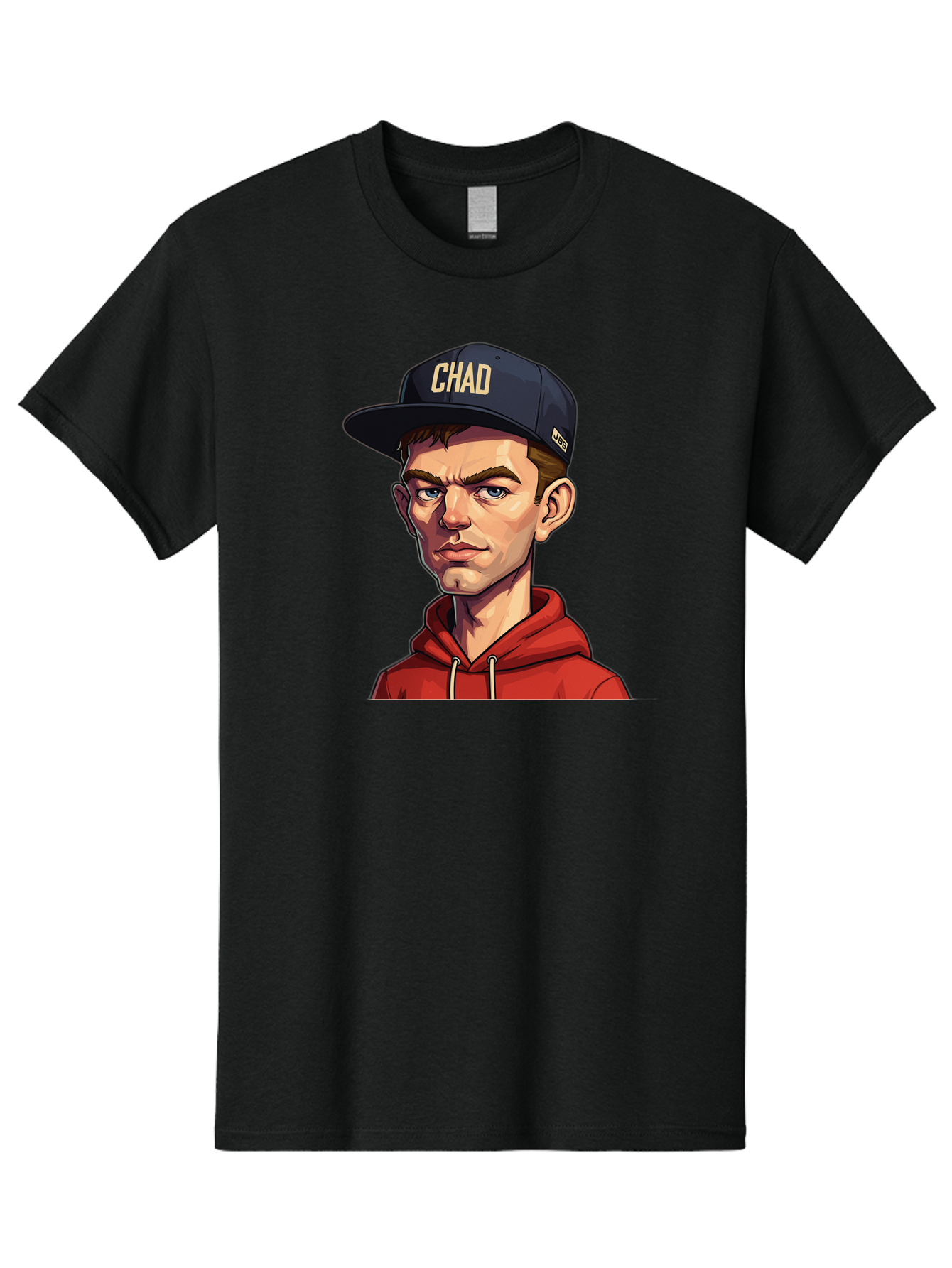 Chad Men'S Graphic Tee, 100% Cotton, Comfortable Casual Summer Wear, Machine Washable, Vintage Camera, Old Camera, Antique Camera, Black Camera, Classic Photography, Photography Equipment, Nostalgic Device, Film Camera, Camera Art Bao213