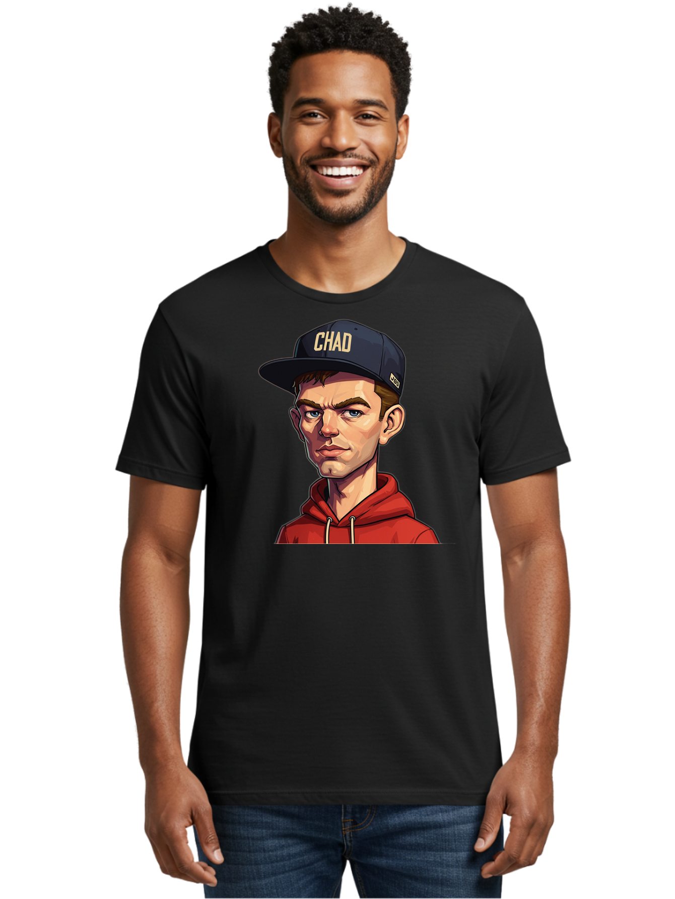 Chad Men'S Graphic Tee, 100% Cotton, Comfortable Casual Summer Wear, Machine Washable, Vintage Camera, Old Camera, Antique Camera, Black Camera, Classic Photography, Photography Equipment, Nostalgic Device, Film Camera, Camera Art Bao213