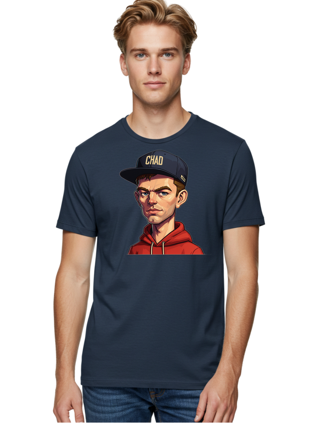 Chad Men'S Graphic Tee, 100% Cotton, Comfortable Casual Summer Wear, Machine Washable, Vintage Camera, Old Camera, Antique Camera, Black Camera, Classic Photography, Photography Equipment, Nostalgic Device, Film Camera, Camera Art Bao213
