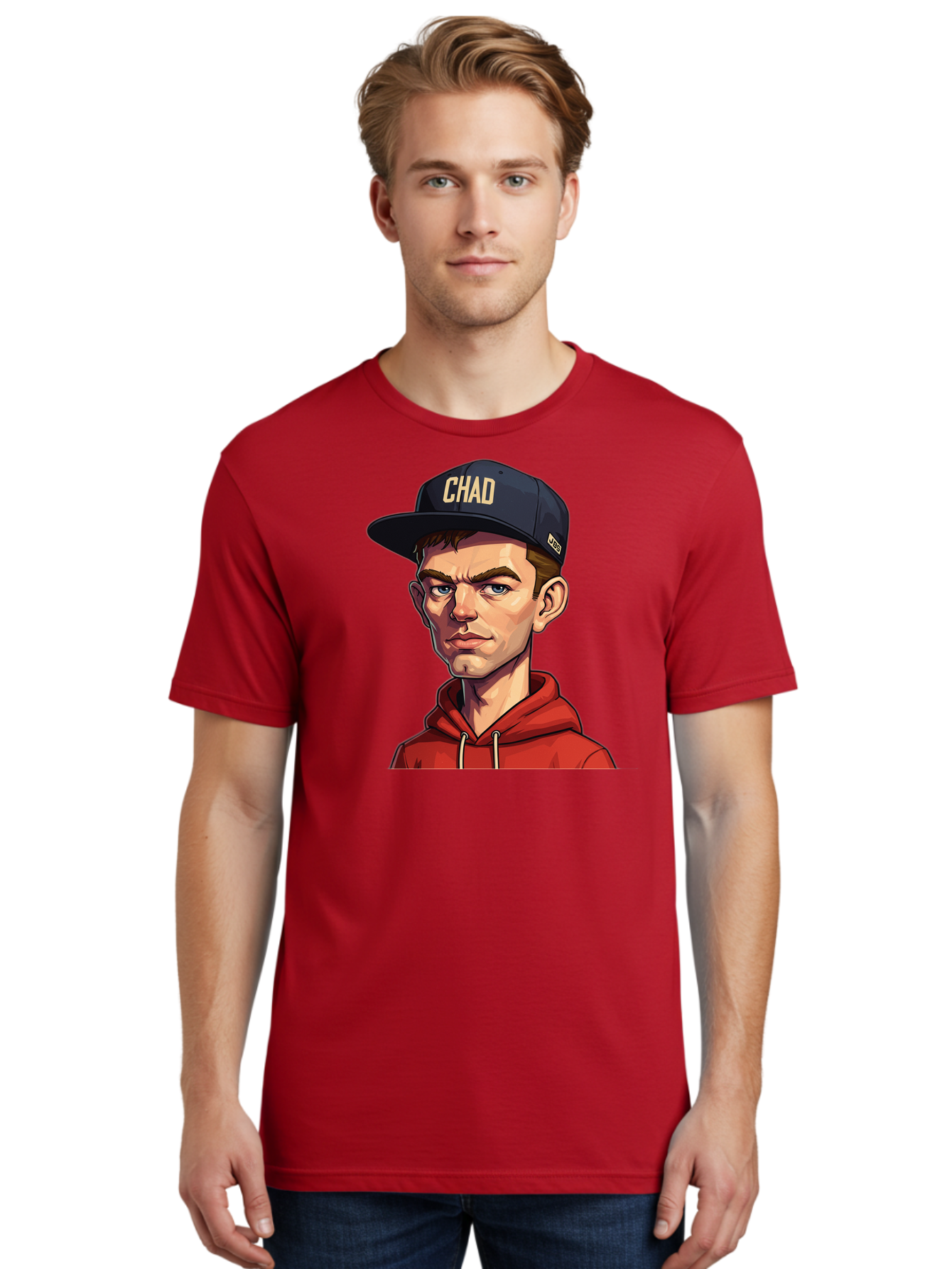 Chad Men'S Graphic Tee, 100% Cotton, Comfortable Casual Summer Wear, Machine Washable, Vintage Camera, Old Camera, Antique Camera, Black Camera, Classic Photography, Photography Equipment, Nostalgic Device, Film Camera, Camera Art Bao213
