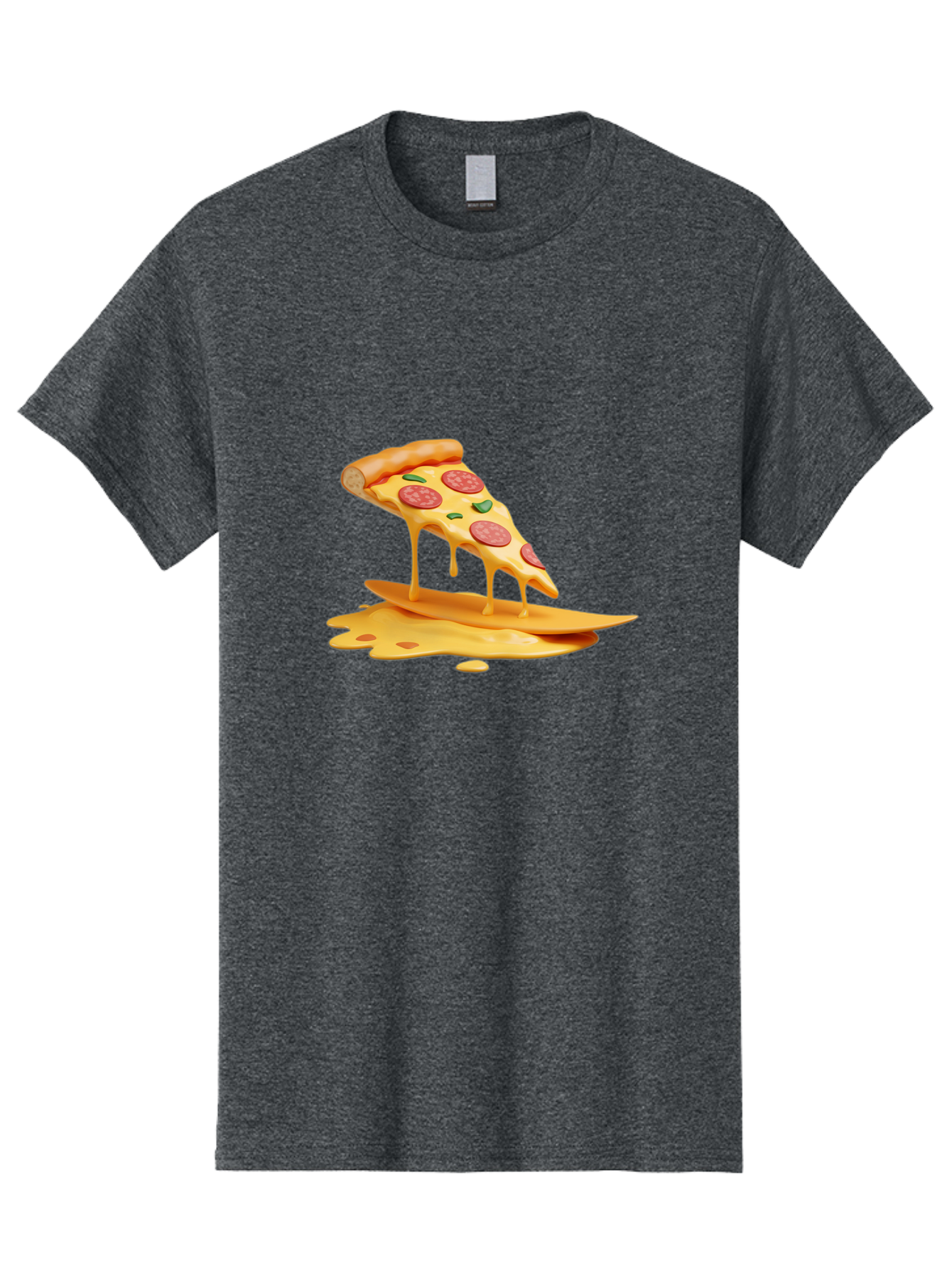 Cheesy-Pizza-Slice Men'S Graphic Tee, 100% Cotton, Comfortable Casual Summer Wear, Machine Washable, Vintage Camera, Old Camera, Antique Camera, Black Camera, Classic Photography, Photography Equipment, Nostalgic Device, Film Camera, Bao217