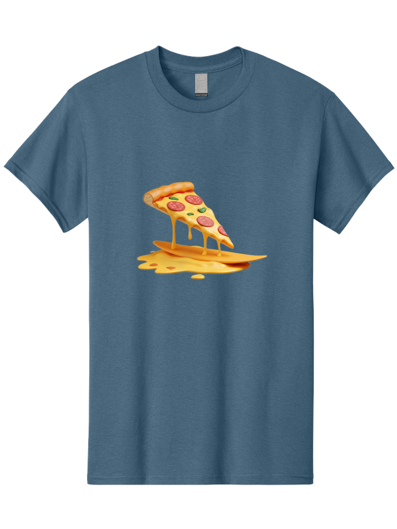 Cheesy-Pizza-Slice Men'S Graphic Tee, 100% Cotton, Comfortable Casual Summer Wear, Machine Washable, Vintage Camera, Old Camera, Antique Camera, Black Camera, Classic Photography, Photography Equipment, Nostalgic Device, Film Camera, Bao217
