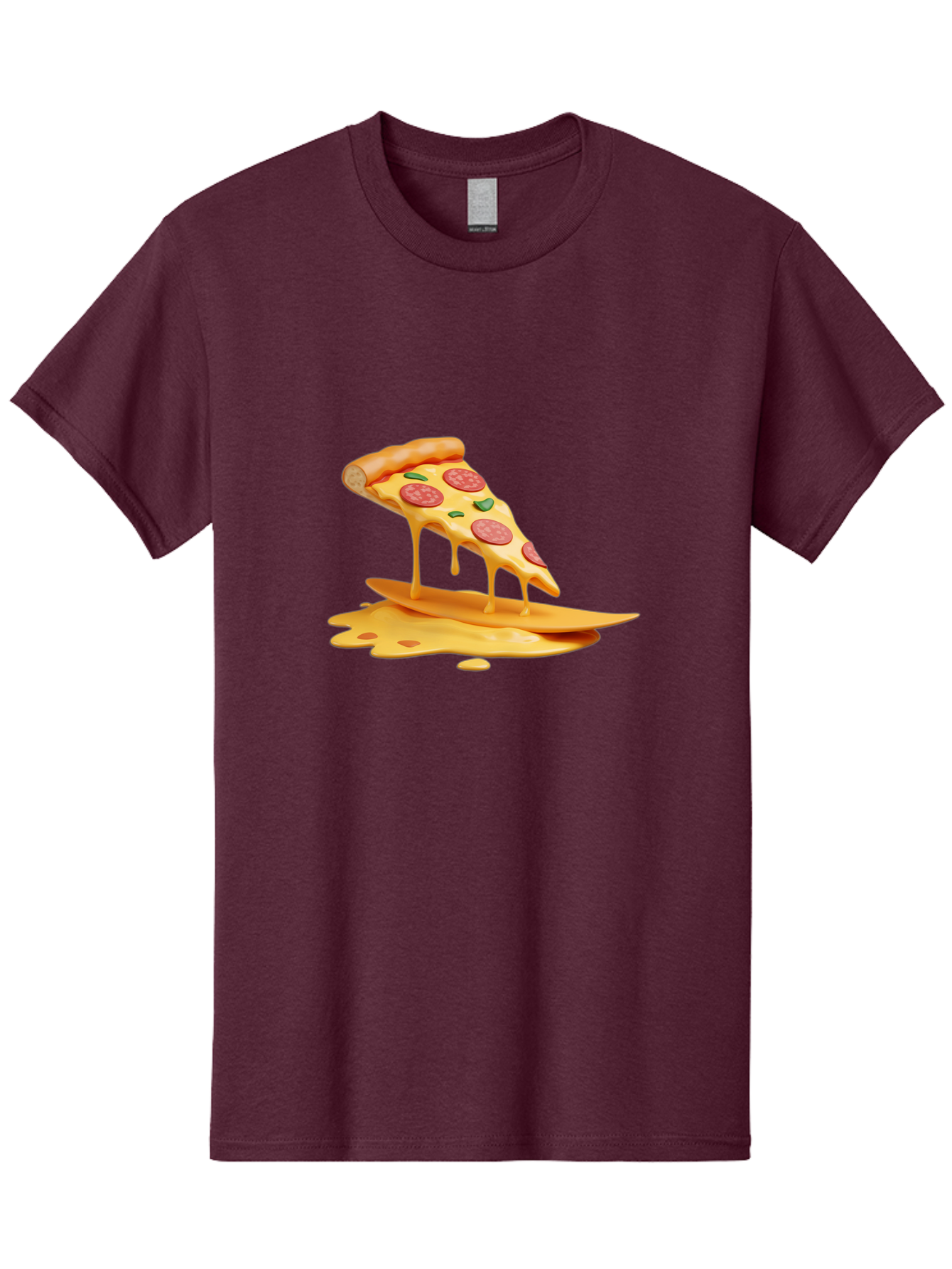 Cheesy-Pizza-Slice Men'S Graphic Tee, 100% Cotton, Comfortable Casual Summer Wear, Machine Washable, Vintage Camera, Old Camera, Antique Camera, Black Camera, Classic Photography, Photography Equipment, Nostalgic Device, Film Camera, Bao217