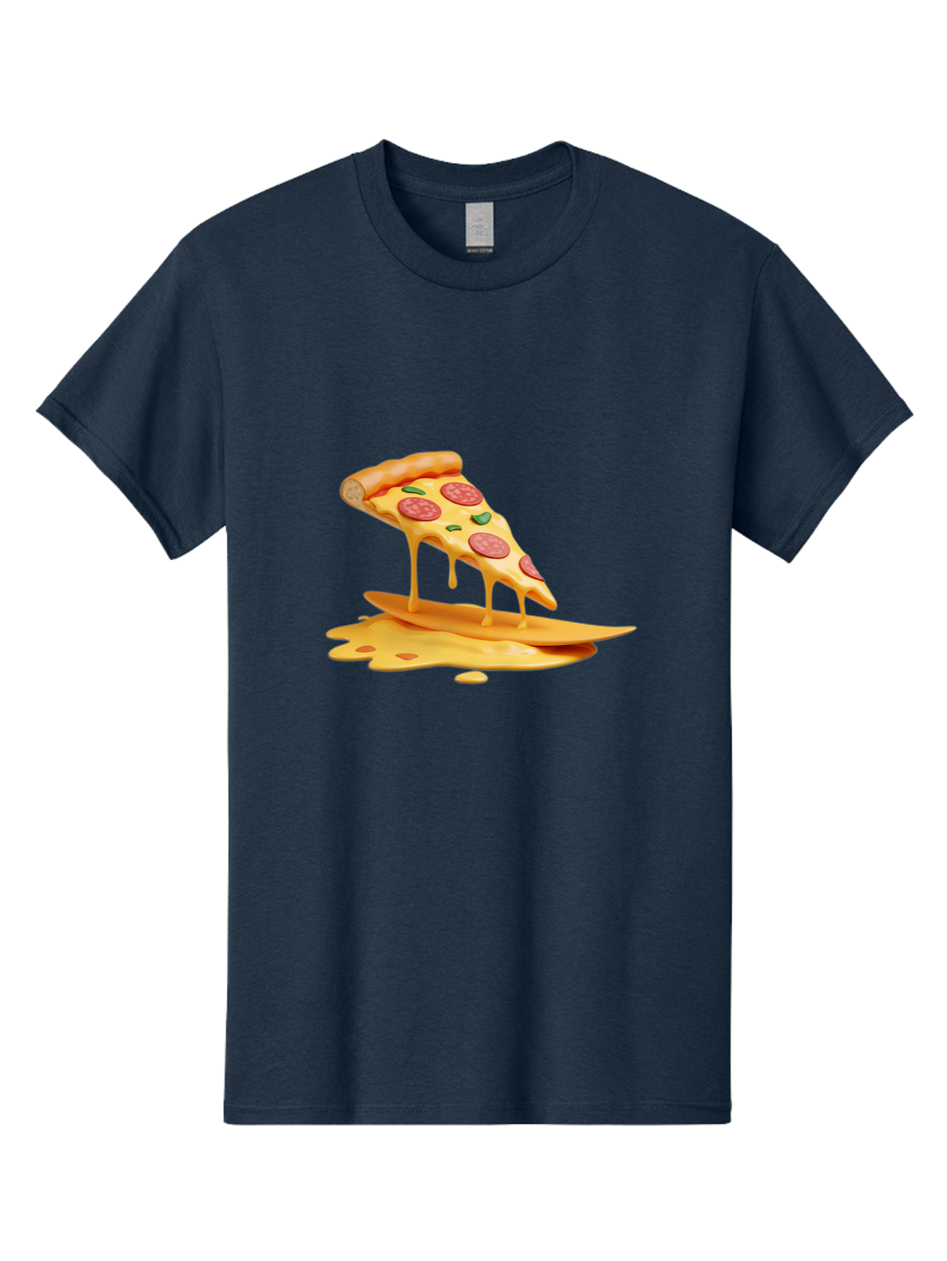 Cheesy-Pizza-Slice Men'S Graphic Tee, 100% Cotton, Comfortable Casual Summer Wear, Machine Washable, Vintage Camera, Old Camera, Antique Camera, Black Camera, Classic Photography, Photography Equipment, Nostalgic Device, Film Camera, Bao217