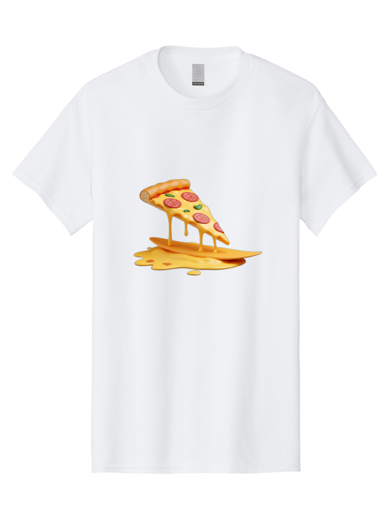 Cheesy-Pizza-Slice Men'S Graphic Tee, 100% Cotton, Comfortable Casual Summer Wear, Machine Washable, Vintage Camera, Old Camera, Antique Camera, Black Camera, Classic Photography, Photography Equipment, Nostalgic Device, Film Camera, Bao217
