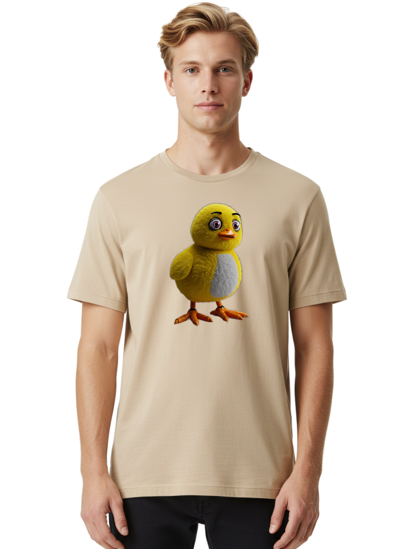 Chick-Character Men'S Graphic Tee, 100% Cotton, Comfortable Casual Summer Wear, Machine Washable, Vintage Camera, Old Camera, Antique Camera, Black Camera, Classic Photography, Photography Equipment, Nostalgic Device, Film Camera, Camera Art Bao218
