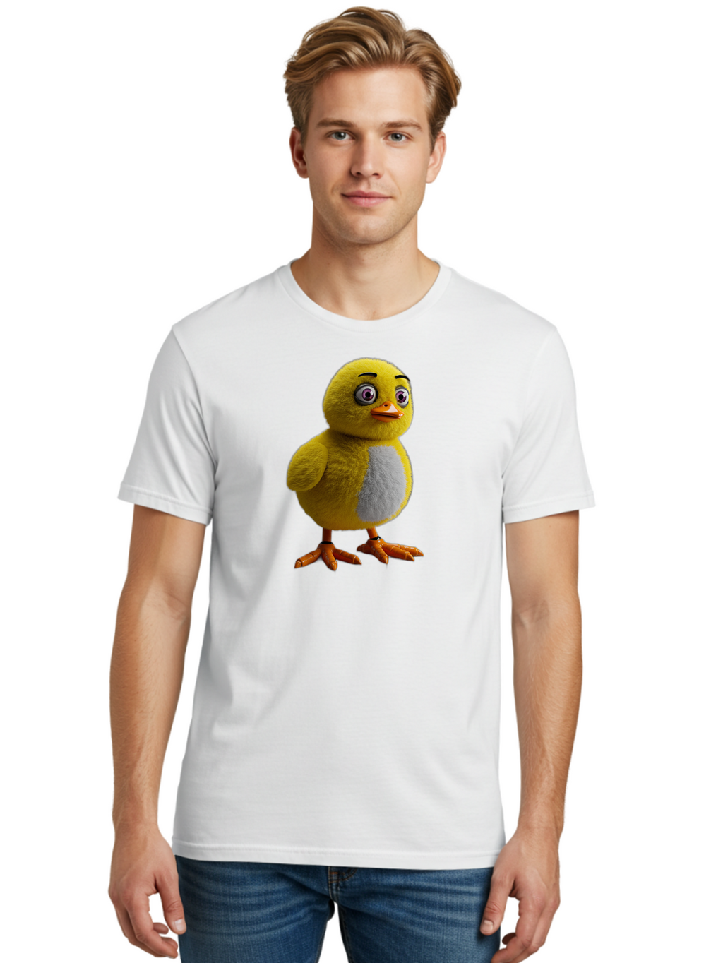 Chick-Character Men'S Graphic Tee, 100% Cotton, Comfortable Casual Summer Wear, Machine Washable, Vintage Camera, Old Camera, Antique Camera, Black Camera, Classic Photography, Photography Equipment, Nostalgic Device, Film Camera, Camera Art Bao218