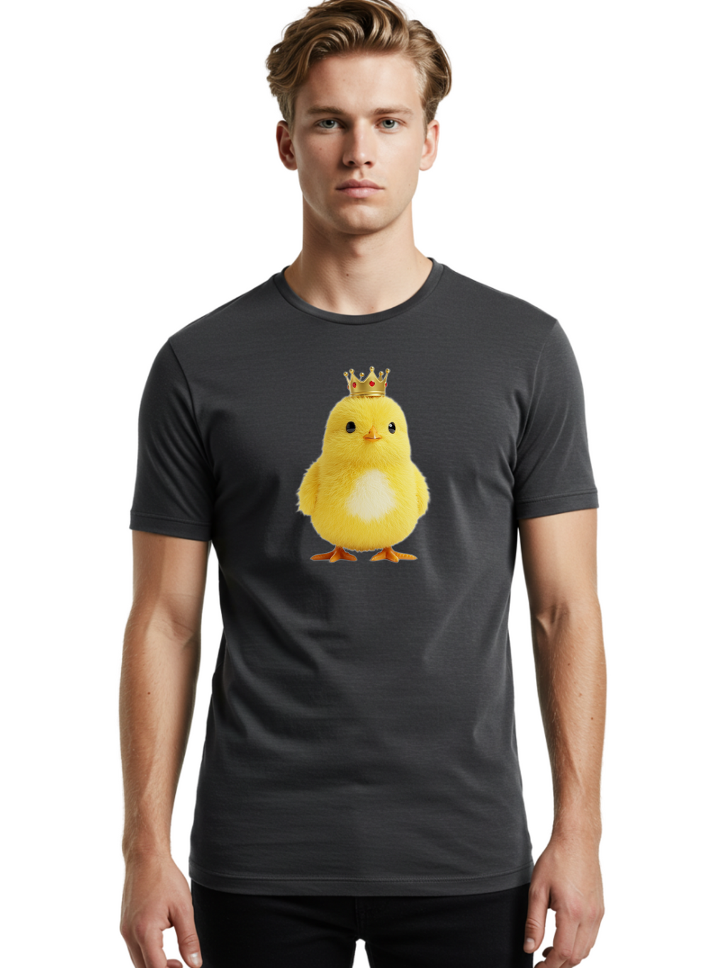 Chick-Crown Men'S Graphic Tee, 100% Cotton, Comfortable Casual Summer Wear, Machine Washable, Vintage Camera, Old Camera, Antique Camera, Black Camera, Classic Photography, Photography Equipment, Nostalgic Device, Film Camera, Camera Art Bao219
