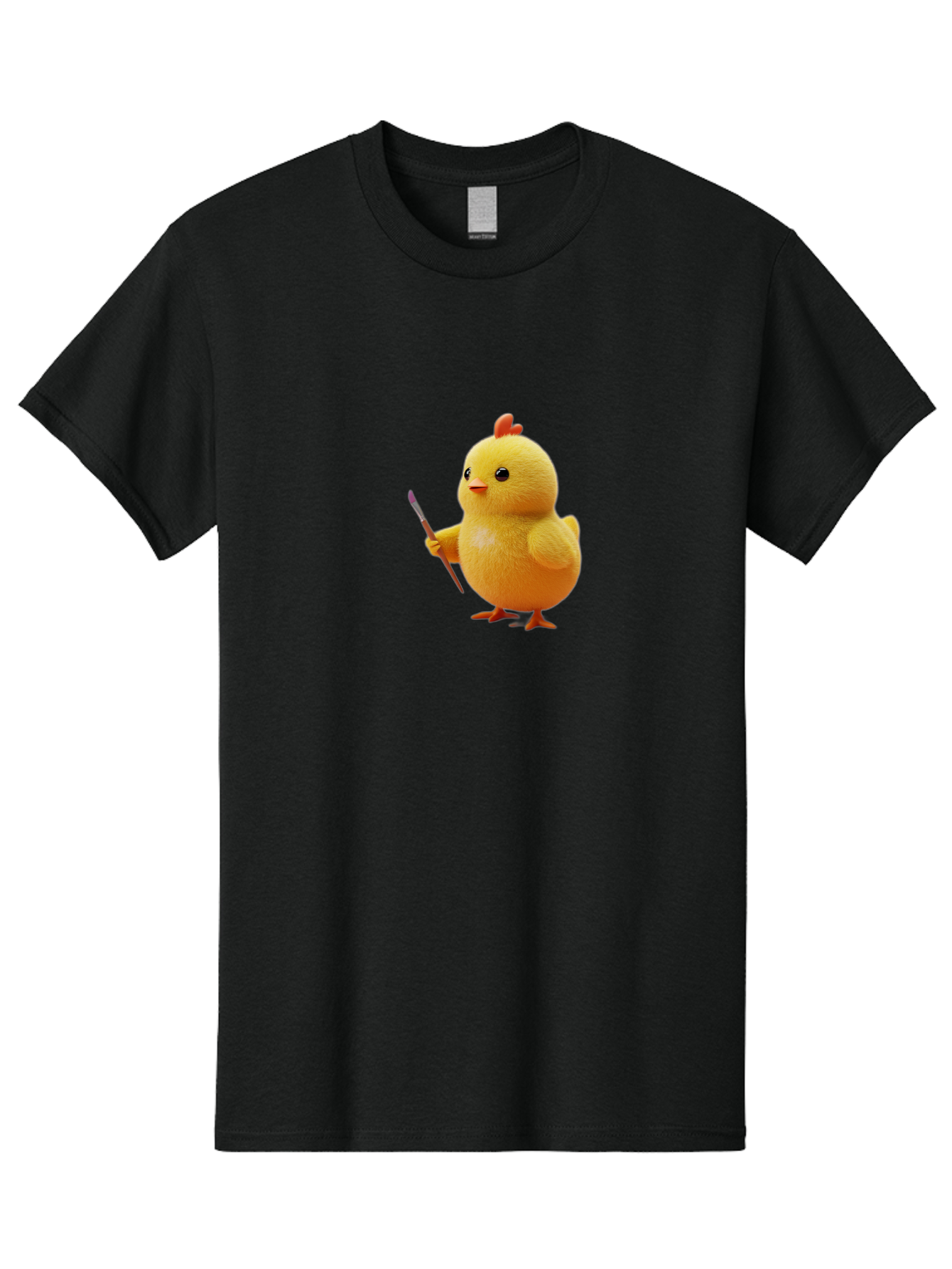 Chick-With-Paintbrush Men'S Graphic Tee, 100% Cotton, Comfortable Casual Summer Wear, Machine Washable, Vintage Camera, Old Camera, Antique Camera, Black Camera, Classic Photography, Photography Equipment, Nostalgic Device, Film Camera, Bao221