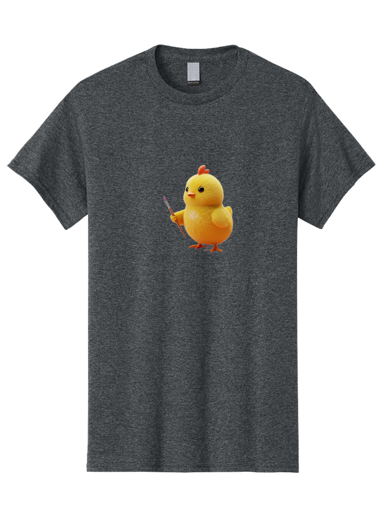 Chick-With-Paintbrush Men'S Graphic Tee, 100% Cotton, Comfortable Casual Summer Wear, Machine Washable, Vintage Camera, Old Camera, Antique Camera, Black Camera, Classic Photography, Photography Equipment, Nostalgic Device, Film Camera, Bao221