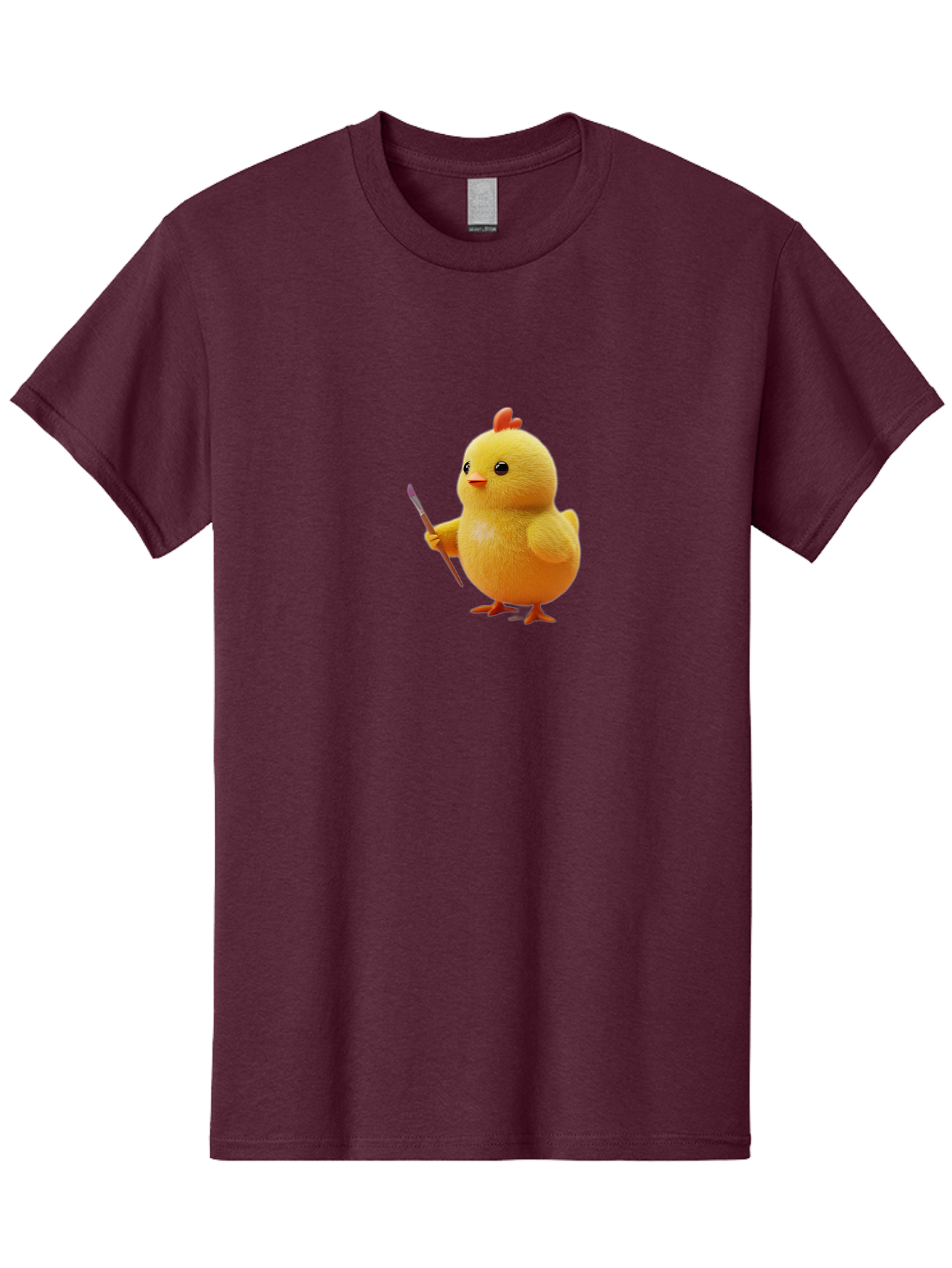 Chick-With-Paintbrush Men'S Graphic Tee, 100% Cotton, Comfortable Casual Summer Wear, Machine Washable, Vintage Camera, Old Camera, Antique Camera, Black Camera, Classic Photography, Photography Equipment, Nostalgic Device, Film Camera, Bao221