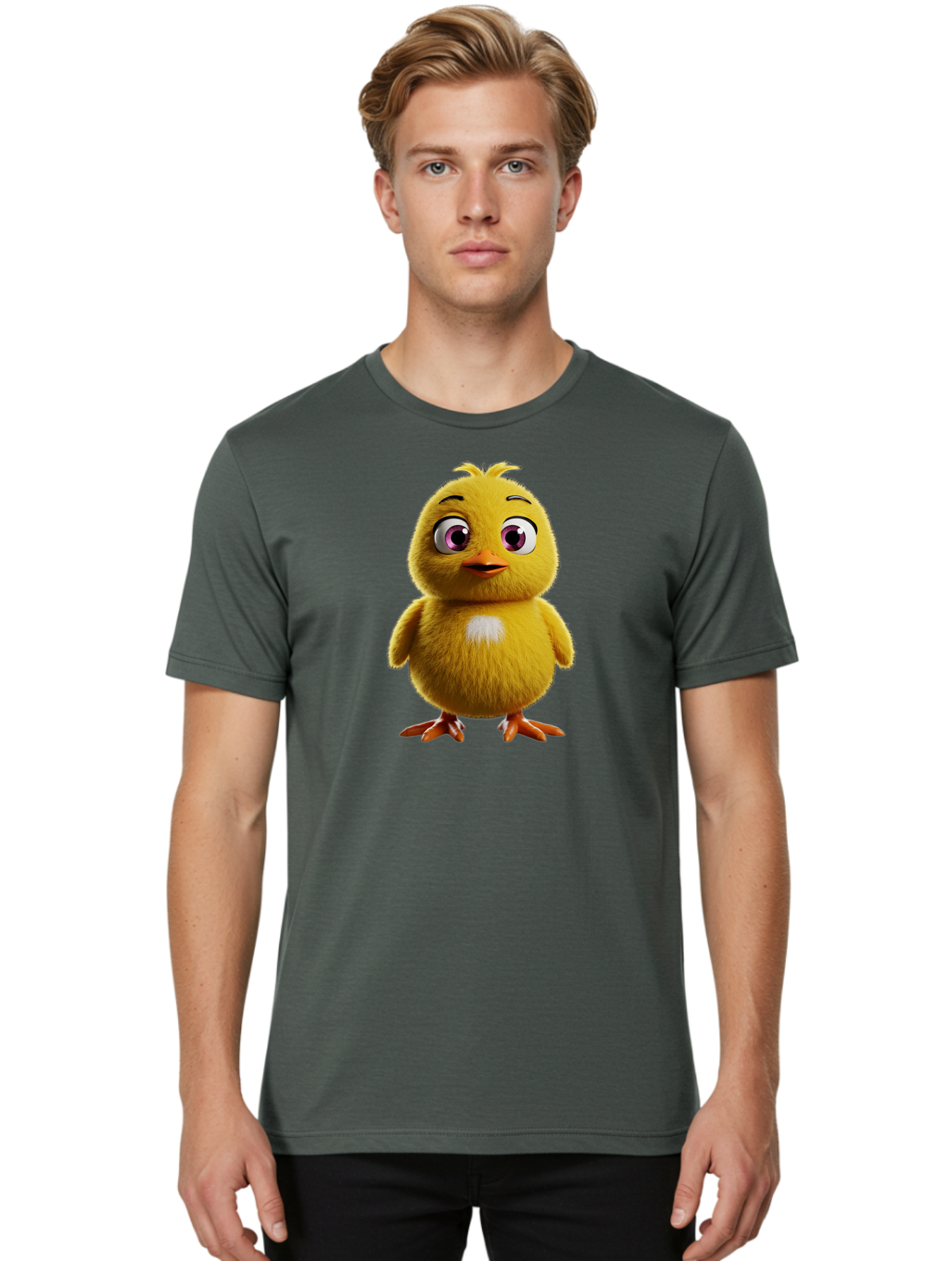Chick Men'S Graphic Tee, 100% Cotton, Comfortable Casual Summer Wear, Machine Washable, Vintage Camera, Old Camera, Antique Camera, Black Camera, Classic Photography, Photography Equipment, Nostalgic Device, Film Camera, Camera Art Bao222