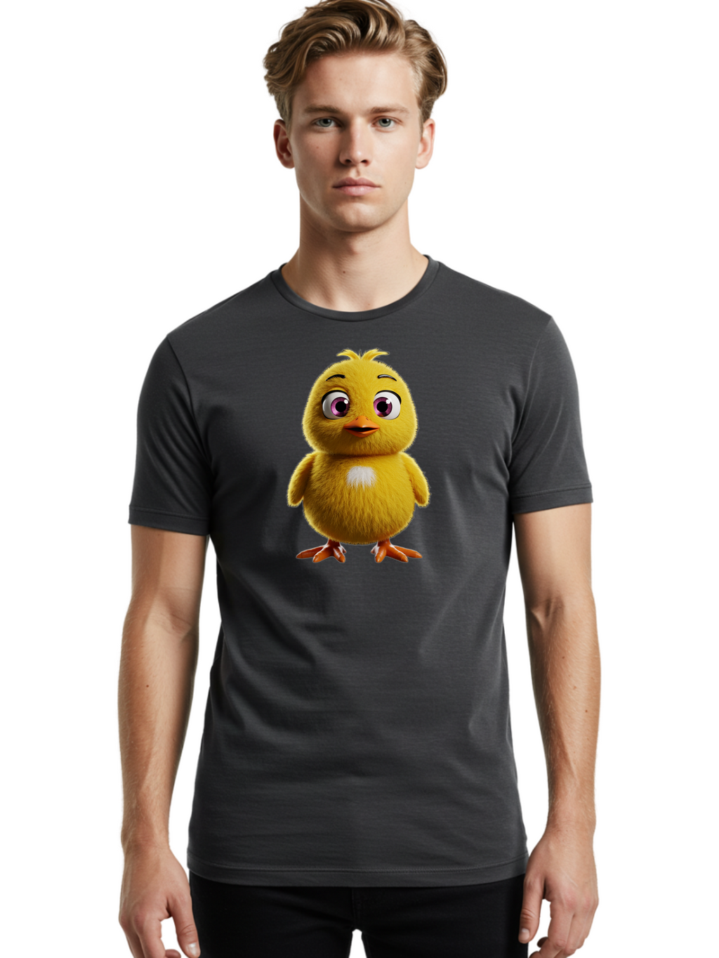 Chick Men'S Graphic Tee, 100% Cotton, Comfortable Casual Summer Wear, Machine Washable, Vintage Camera, Old Camera, Antique Camera, Black Camera, Classic Photography, Photography Equipment, Nostalgic Device, Film Camera, Camera Art Bao222