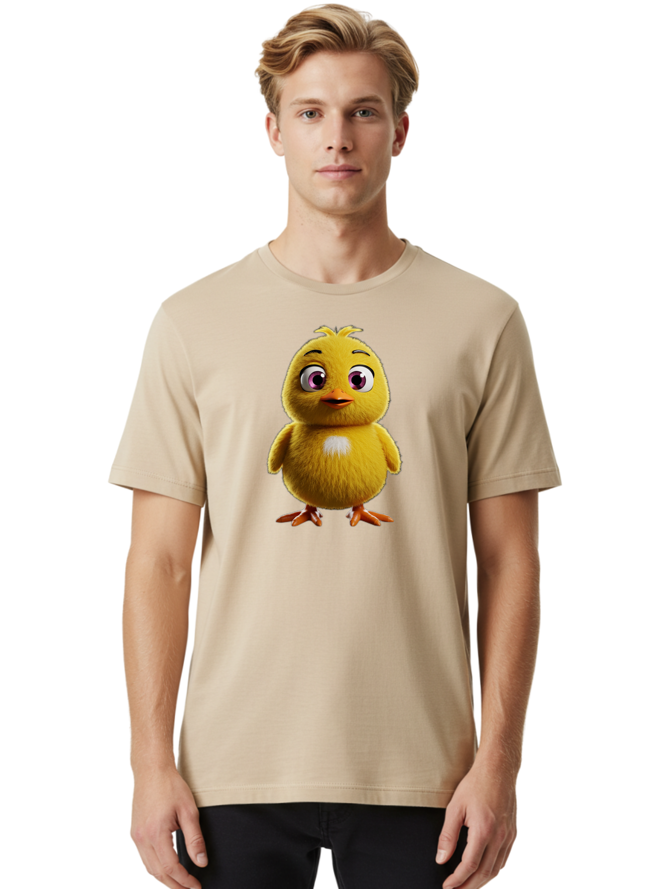 Chick Men'S Graphic Tee, 100% Cotton, Comfortable Casual Summer Wear, Machine Washable, Vintage Camera, Old Camera, Antique Camera, Black Camera, Classic Photography, Photography Equipment, Nostalgic Device, Film Camera, Camera Art Bao222