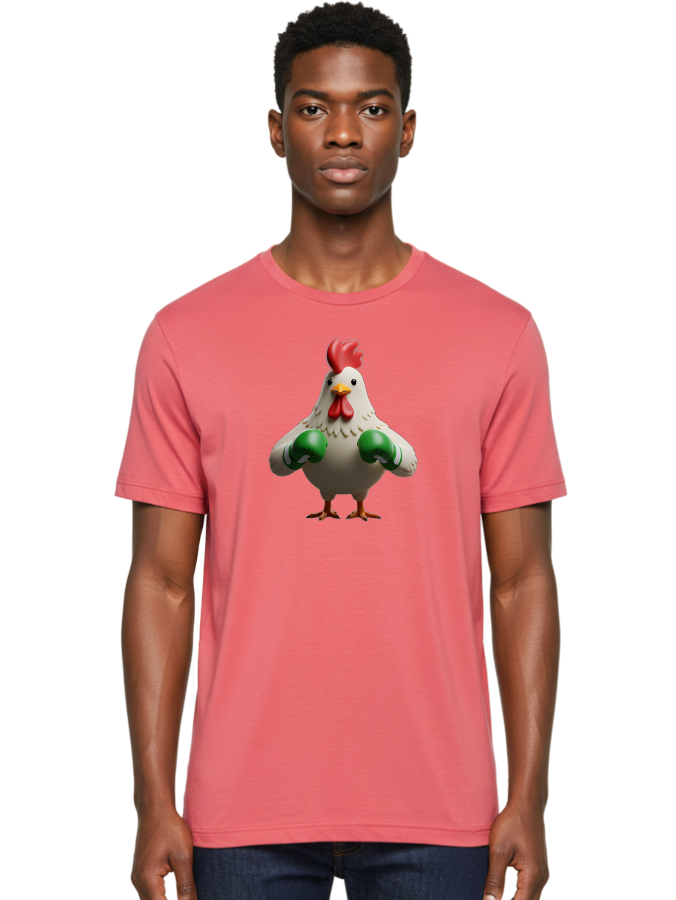 Chicken-With-Boxing-Gloves Men'S Graphic Tee, 100% Cotton, Comfortable Casual Summer Wear, Machine Washable, Vintage Camera, Old Camera, Antique Camera, Black Camera, Classic Photography, Photography Equipment, Nostalgic Device, Film Camera, Bao223