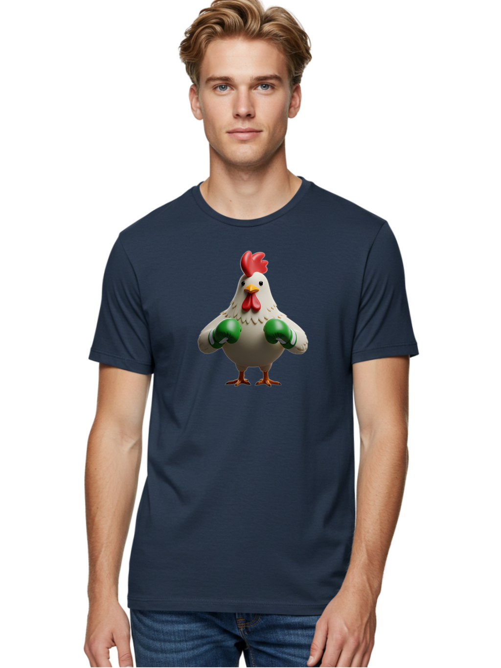 Chicken-With-Boxing-Gloves Men'S Graphic Tee, 100% Cotton, Comfortable Casual Summer Wear, Machine Washable, Vintage Camera, Old Camera, Antique Camera, Black Camera, Classic Photography, Photography Equipment, Nostalgic Device, Film Camera, Bao223