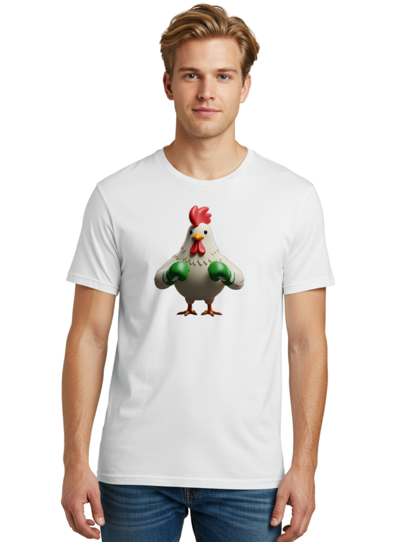 Chicken-With-Boxing-Gloves Men'S Graphic Tee, 100% Cotton, Comfortable Casual Summer Wear, Machine Washable, Vintage Camera, Old Camera, Antique Camera, Black Camera, Classic Photography, Photography Equipment, Nostalgic Device, Film Camera, Bao223