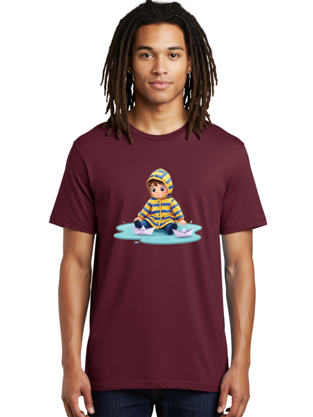 Child-With-Paper-Boats Men'S Graphic Tee, 100% Cotton, Comfortable Casual Summer Wear, Machine Washable, Vintage Camera, Old Camera, Antique Camera, Black Camera, Classic Photography, Photography Equipment, Nostalgic Device, Film Camera, Bao225