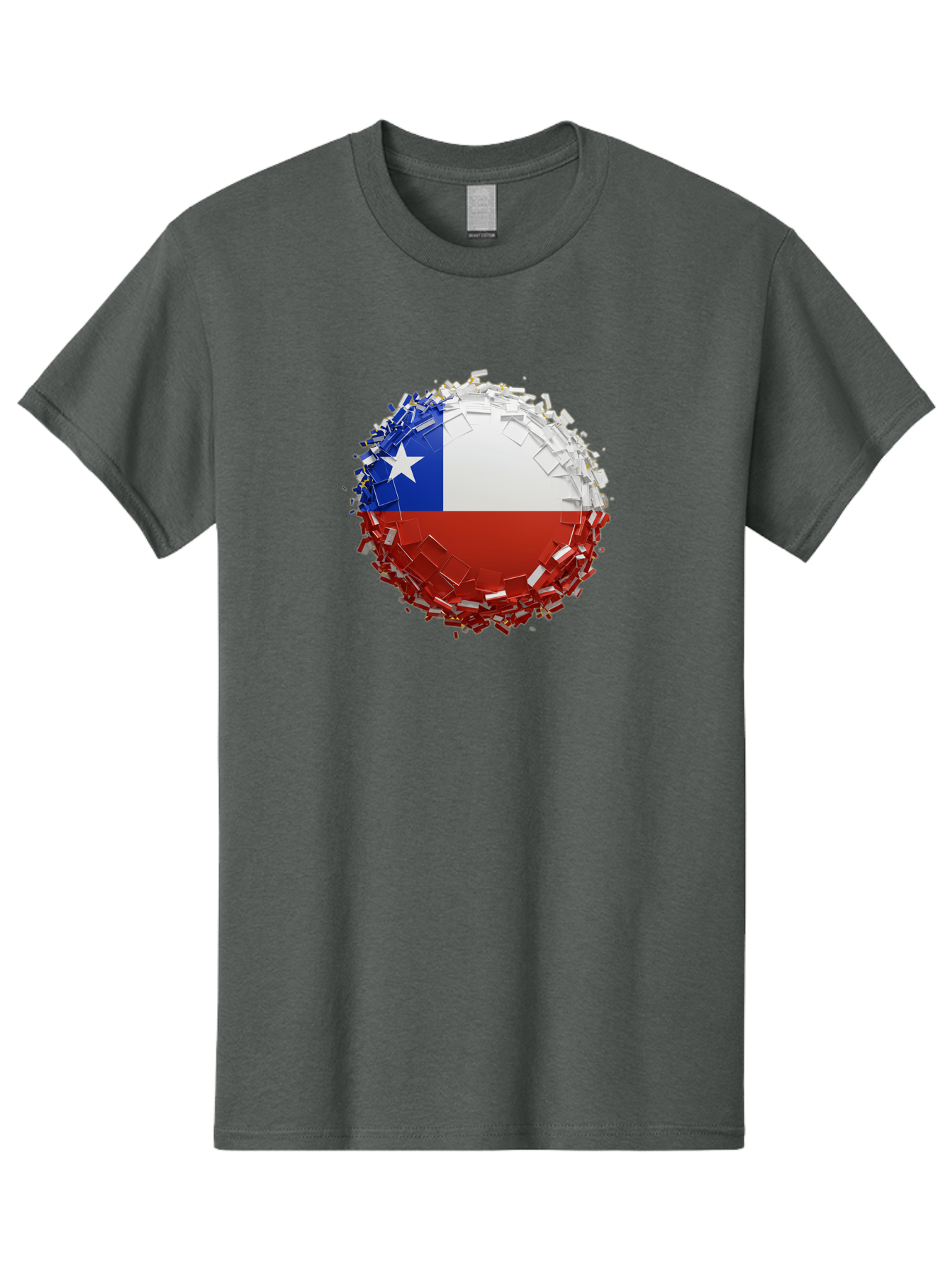 Chile-Flag Men'S Graphic Tee, 100% Cotton, Comfortable Casual Summer Wear, Machine Washable, Vintage Camera, Old Camera, Antique Camera, Black Camera, Classic Photography, Photography Equipment, Nostalgic Device, Film Camera, Camera Art Bao226