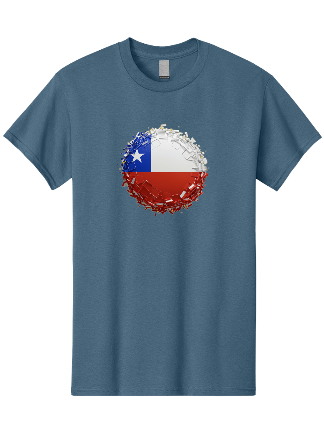 Chile-Flag Men'S Graphic Tee, 100% Cotton, Comfortable Casual Summer Wear, Machine Washable, Vintage Camera, Old Camera, Antique Camera, Black Camera, Classic Photography, Photography Equipment, Nostalgic Device, Film Camera, Camera Art Bao226