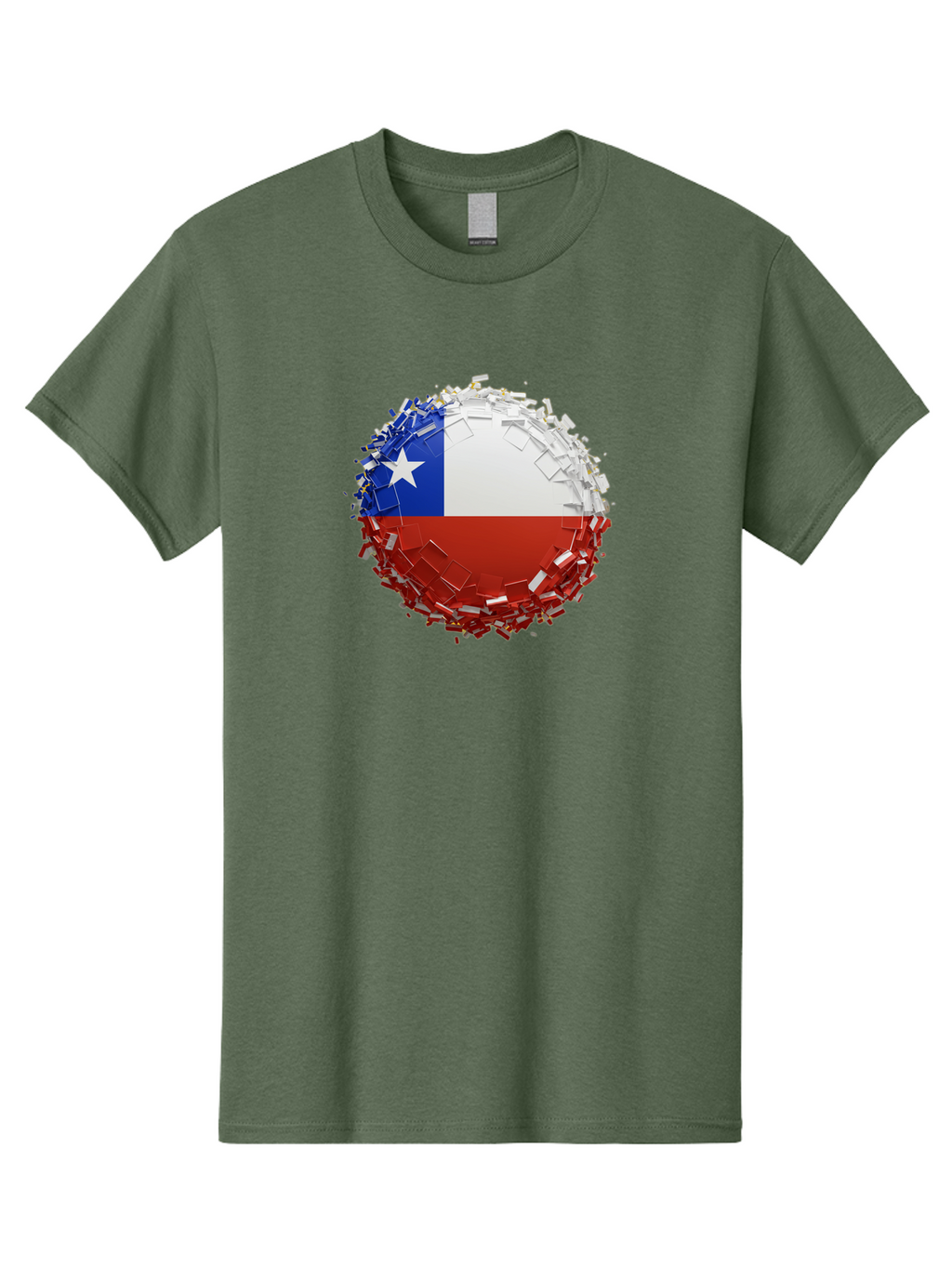 Chile-Flag Men'S Graphic Tee, 100% Cotton, Comfortable Casual Summer Wear, Machine Washable, Vintage Camera, Old Camera, Antique Camera, Black Camera, Classic Photography, Photography Equipment, Nostalgic Device, Film Camera, Camera Art Bao226