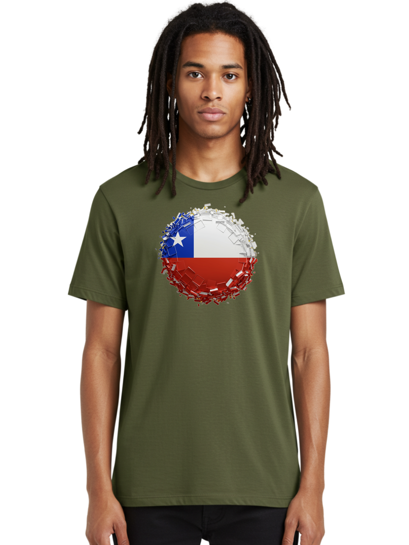 Chile-Flag Men'S Graphic Tee, 100% Cotton, Comfortable Casual Summer Wear, Machine Washable, Vintage Camera, Old Camera, Antique Camera, Black Camera, Classic Photography, Photography Equipment, Nostalgic Device, Film Camera, Camera Art Bao226