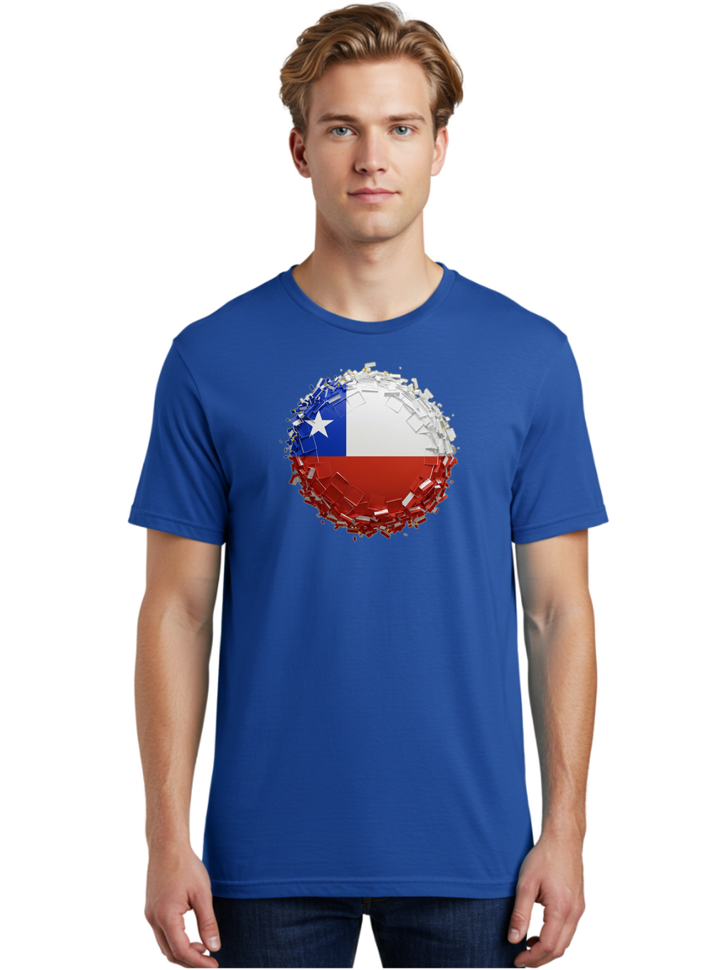 Chile-Flag Men'S Graphic Tee, 100% Cotton, Comfortable Casual Summer Wear, Machine Washable, Vintage Camera, Old Camera, Antique Camera, Black Camera, Classic Photography, Photography Equipment, Nostalgic Device, Film Camera, Camera Art Bao226