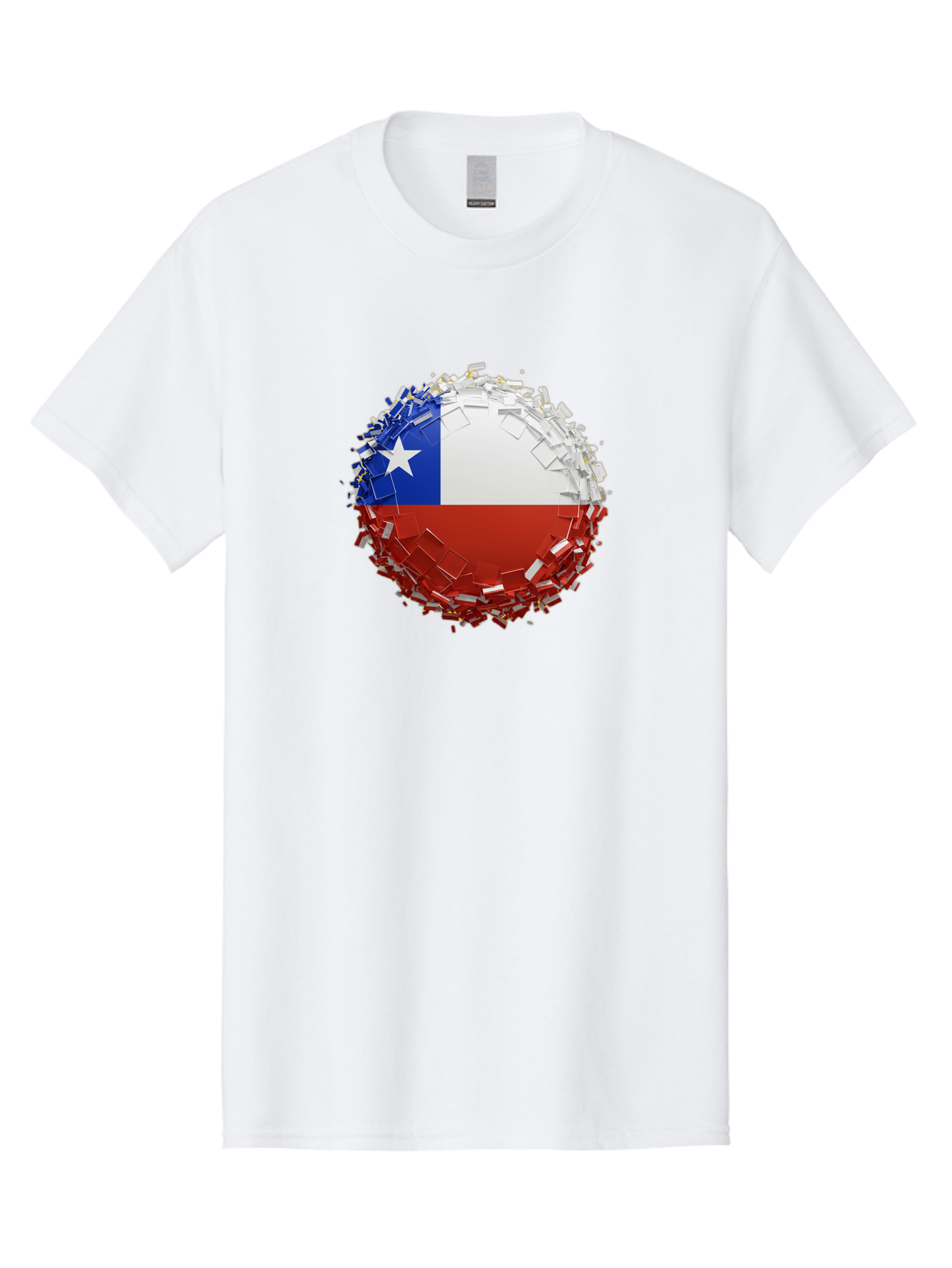 Chile-Flag Men'S Graphic Tee, 100% Cotton, Comfortable Casual Summer Wear, Machine Washable, Vintage Camera, Old Camera, Antique Camera, Black Camera, Classic Photography, Photography Equipment, Nostalgic Device, Film Camera, Camera Art Bao226