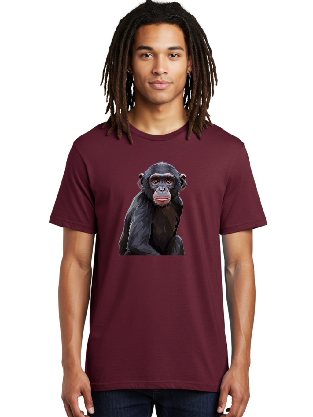 Chimpanzee Men'S Graphic Tee, 100% Cotton, Comfortable Casual Summer Wear, Machine Washable, Vintage Camera, Old Camera, Antique Camera, Black Camera, Classic Photography, Photography Equipment, Nostalgic Device, Film Camera, Camera Art Bao227