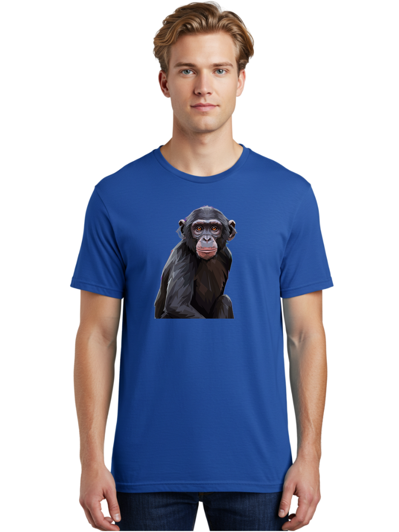 Chimpanzee Men'S Graphic Tee, 100% Cotton, Comfortable Casual Summer Wear, Machine Washable, Vintage Camera, Old Camera, Antique Camera, Black Camera, Classic Photography, Photography Equipment, Nostalgic Device, Film Camera, Camera Art Bao227