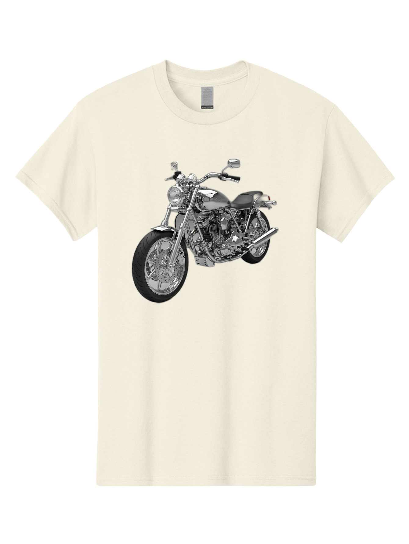 Chopper-Motorcycle-2 Men'S Graphic Tee, 100% Cotton, Comfortable Casual Summer Wear, Machine Washable, Vintage Camera, Old Camera, Antique Camera, Black Camera, Classic Photography, Photography Equipment, Nostalgic Device, Film Camera, Bao230