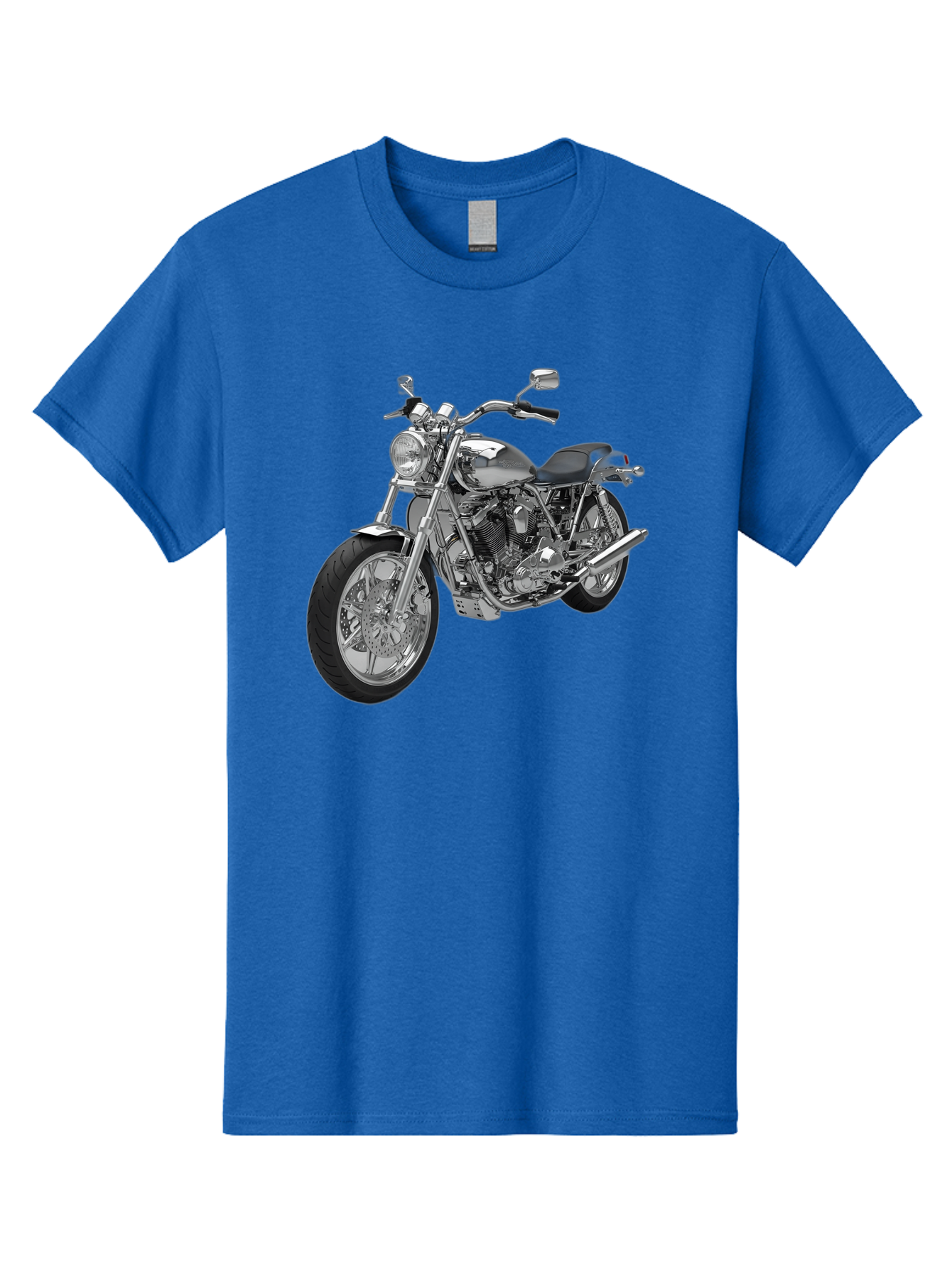 Chopper-Motorcycle-2 Men'S Graphic Tee, 100% Cotton, Comfortable Casual Summer Wear, Machine Washable, Vintage Camera, Old Camera, Antique Camera, Black Camera, Classic Photography, Photography Equipment, Nostalgic Device, Film Camera, Bao230