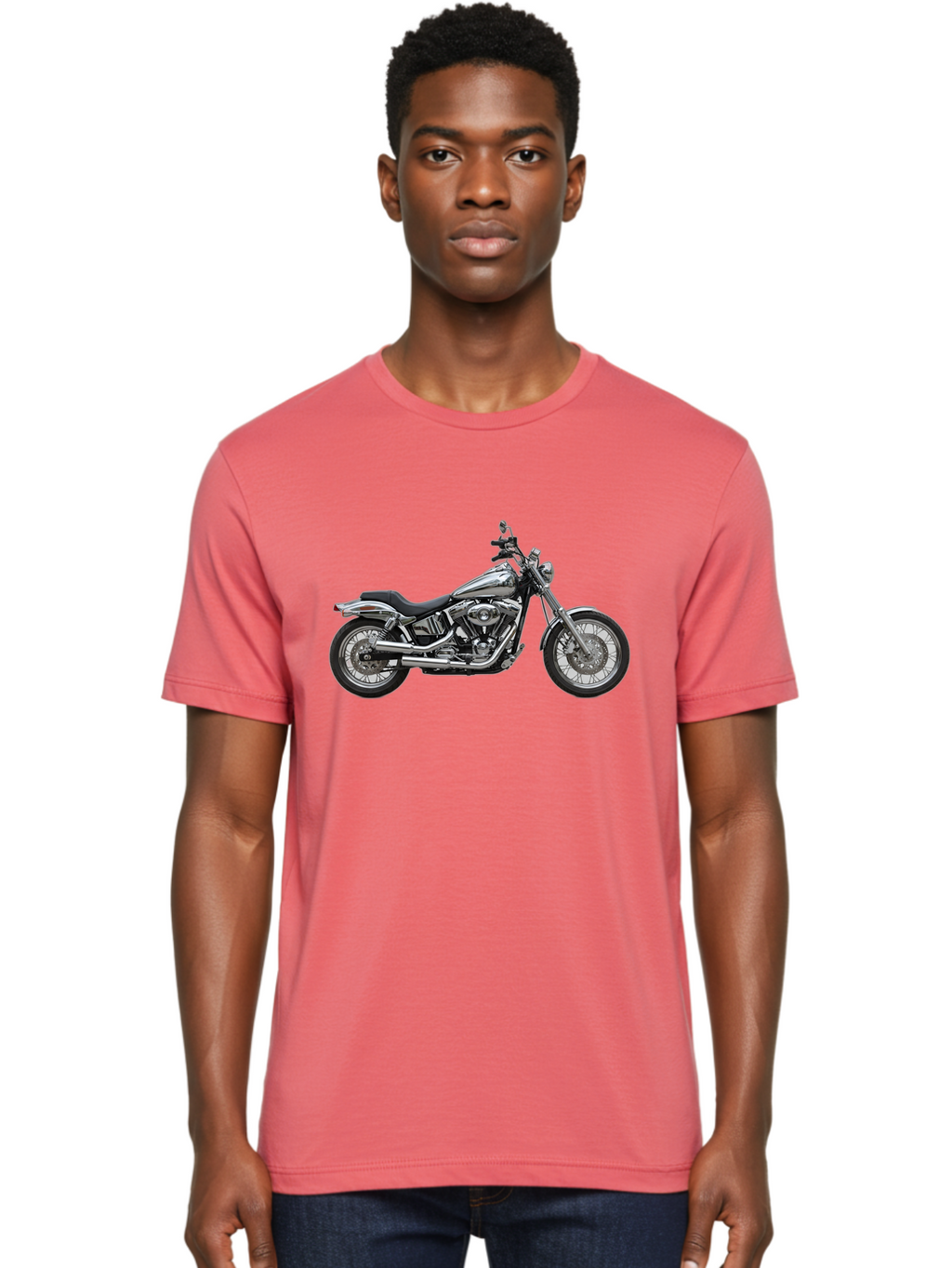 Chopper-Motorcycle Men'S Graphic Tee, 100% Cotton, Comfortable Casual Summer Wear, Machine Washable, Vintage Camera, Old Camera, Antique Camera, Black Camera, Classic Photography, Photography Equipment, Nostalgic Device, Film Camera, Bao231