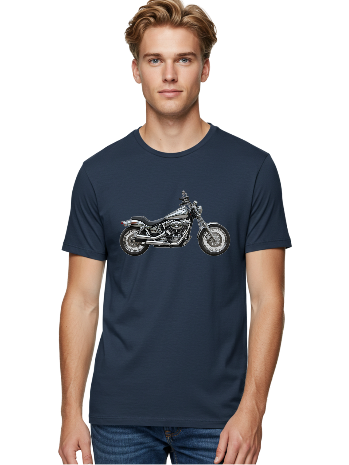Chopper-Motorcycle Men'S Graphic Tee, 100% Cotton, Comfortable Casual Summer Wear, Machine Washable, Vintage Camera, Old Camera, Antique Camera, Black Camera, Classic Photography, Photography Equipment, Nostalgic Device, Film Camera, Bao231