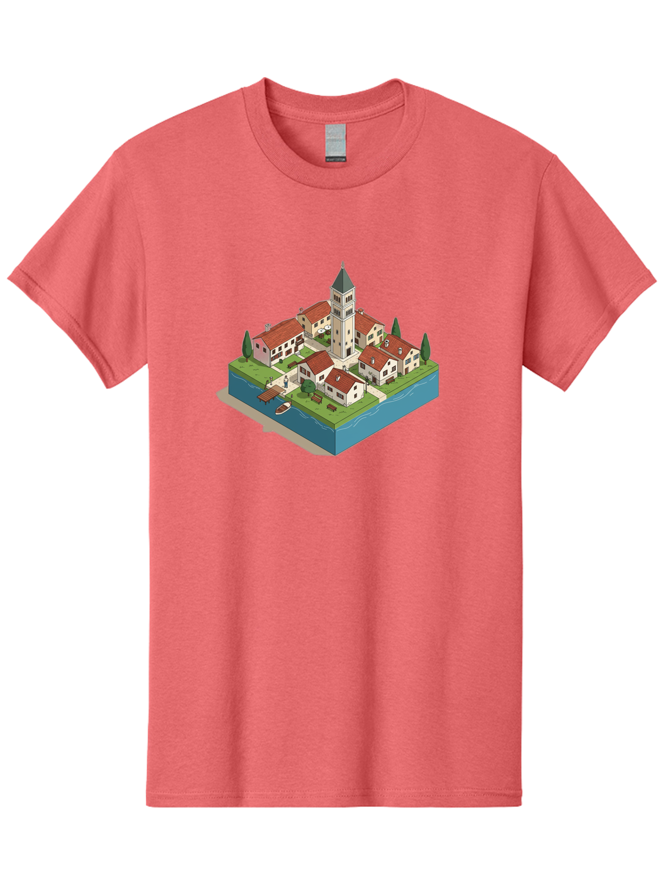 Church-Village Men'S Graphic Tee, 100% Cotton, Comfortable Casual Summer Wear, Machine Washable, Vintage Camera, Old Camera, Antique Camera, Black Camera, Classic Photography, Photography Equipment, Nostalgic Device, Film Camera, Camera Art Bao232