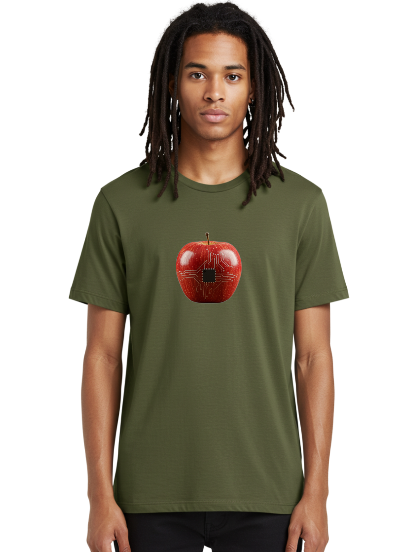 Circuit-Apple Men'S Graphic Tee, 100% Cotton, Comfortable Casual Summer Wear, Machine Washable, Vintage Camera, Old Camera, Antique Camera, Black Camera, Classic Photography, Photography Equipment, Nostalgic Device, Film Camera, Camera Art Bao233