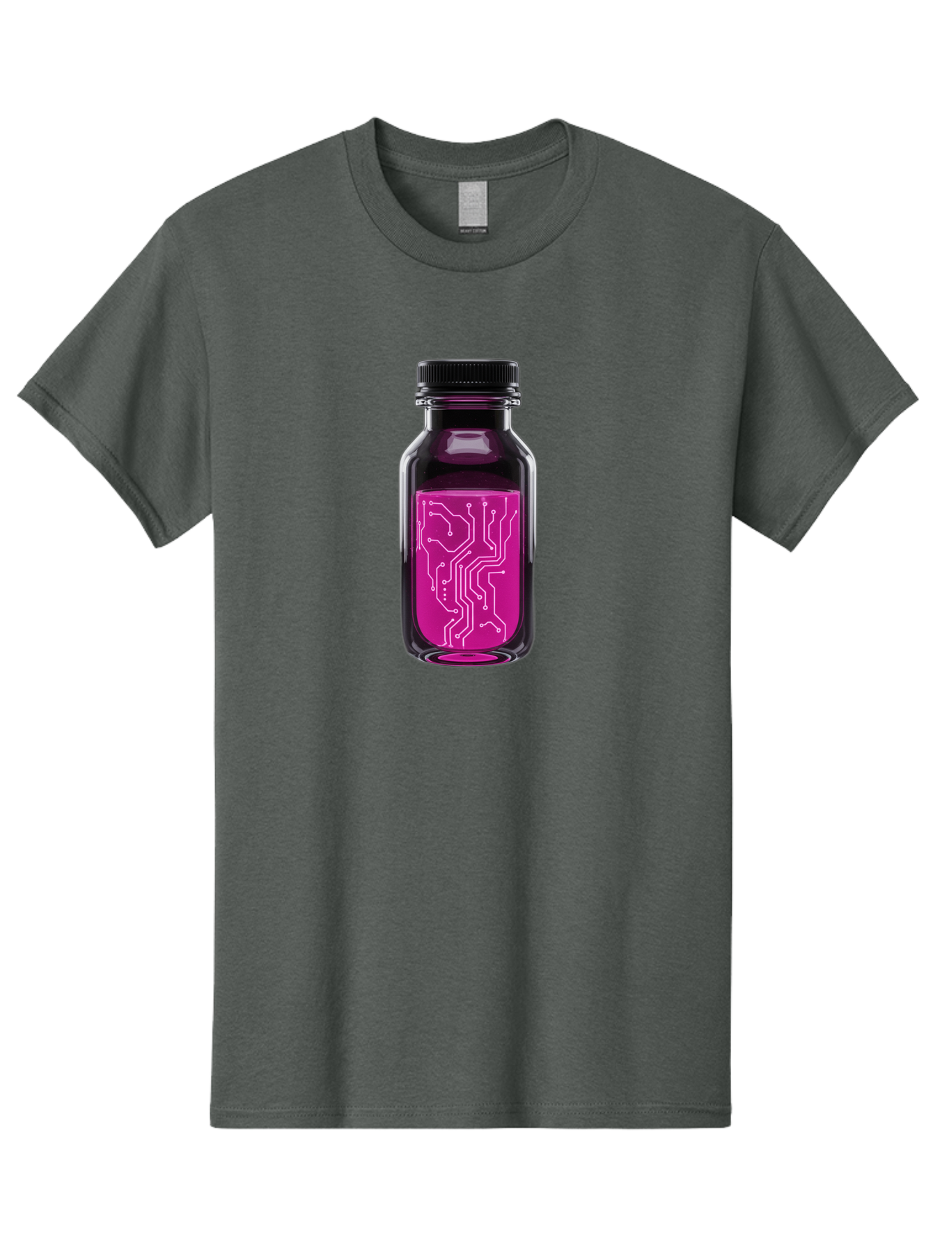 Circuit-Board-Bottle Men'S Graphic Tee, 100% Cotton, Comfortable Casual Summer Wear, Machine Washable, Vintage Camera, Old Camera, Antique Camera, Black Camera, Classic Photography, Photography Equipment, Nostalgic Device, Film Camera, Bao234