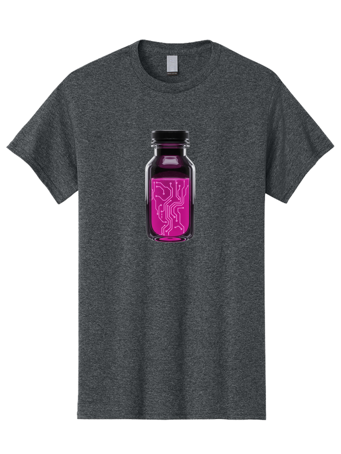 Circuit-Board-Bottle Men'S Graphic Tee, 100% Cotton, Comfortable Casual Summer Wear, Machine Washable, Vintage Camera, Old Camera, Antique Camera, Black Camera, Classic Photography, Photography Equipment, Nostalgic Device, Film Camera, Bao234
