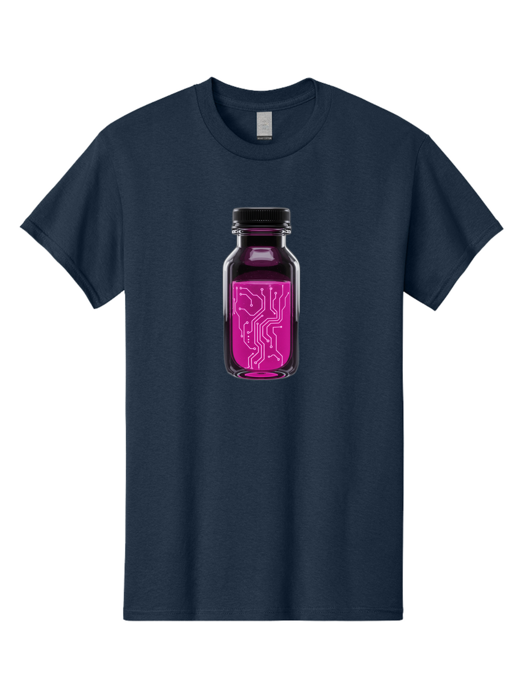Circuit-Board-Bottle Men'S Graphic Tee, 100% Cotton, Comfortable Casual Summer Wear, Machine Washable, Vintage Camera, Old Camera, Antique Camera, Black Camera, Classic Photography, Photography Equipment, Nostalgic Device, Film Camera, Bao234