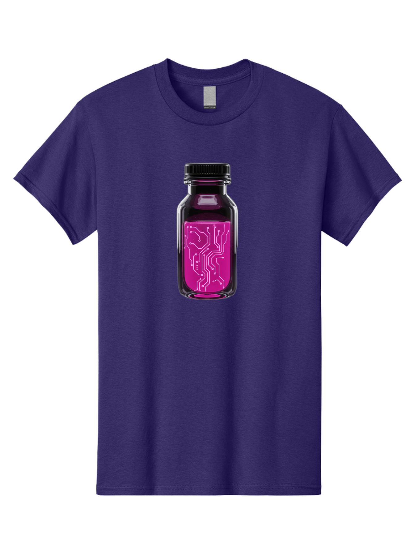 Circuit-Board-Bottle Men'S Graphic Tee, 100% Cotton, Comfortable Casual Summer Wear, Machine Washable, Vintage Camera, Old Camera, Antique Camera, Black Camera, Classic Photography, Photography Equipment, Nostalgic Device, Film Camera, Bao234