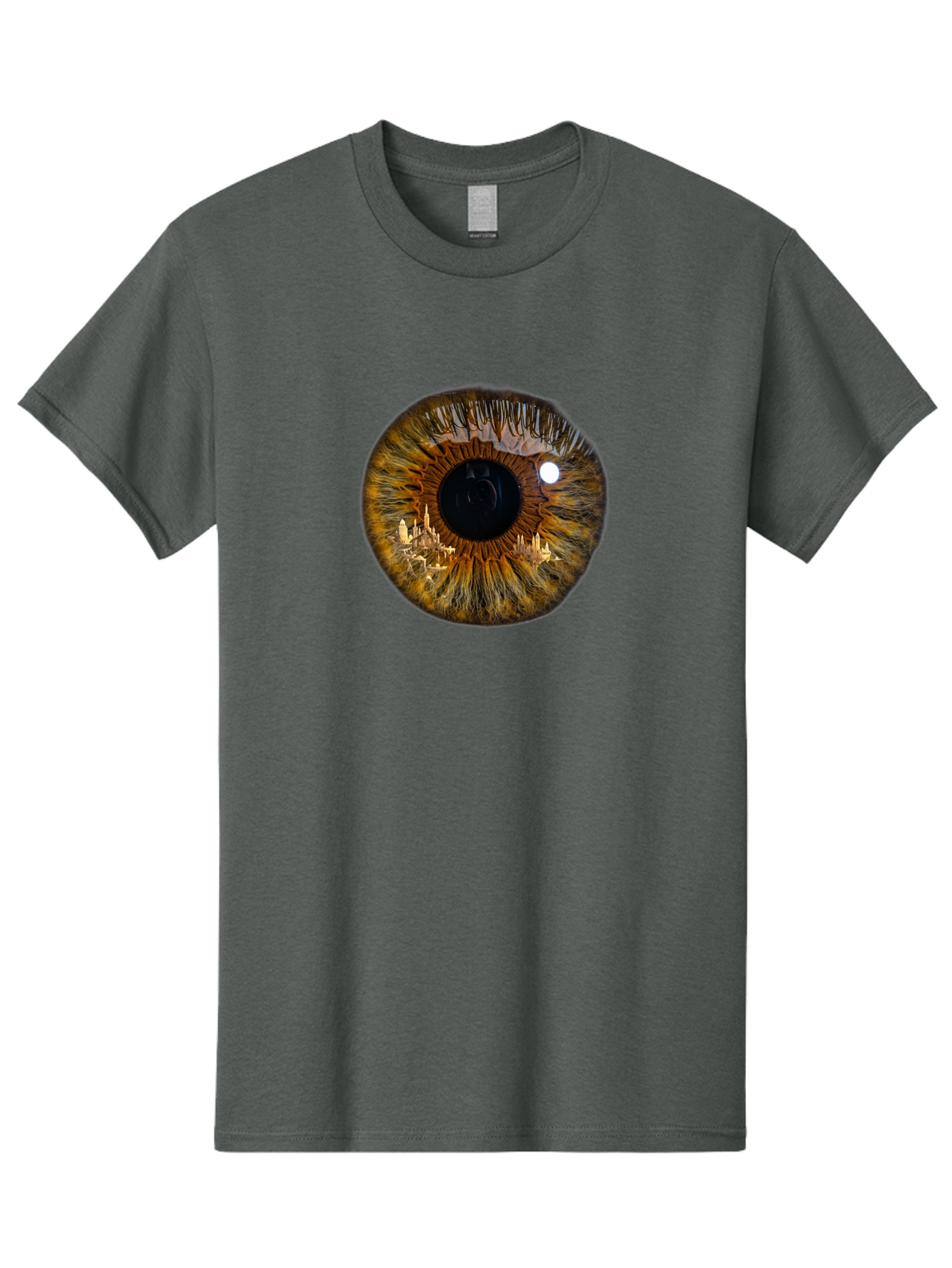 City-In-Eye Men'S Graphic Tee, 100% Cotton, Comfortable Casual Summer Wear, Machine Washable, Vintage Camera, Old Camera, Antique Camera, Black Camera, Classic Photography, Photography Equipment, Nostalgic Device, Film Camera, Camera Art Bao235