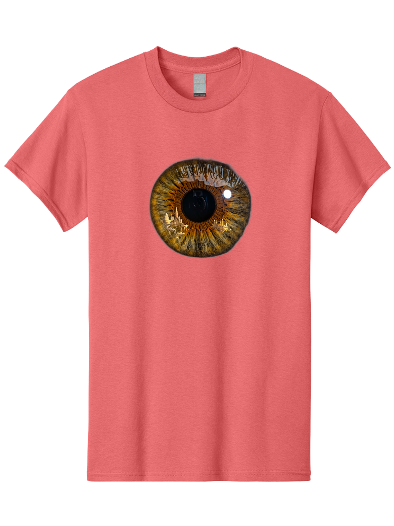 City-In-Eye Men'S Graphic Tee, 100% Cotton, Comfortable Casual Summer Wear, Machine Washable, Vintage Camera, Old Camera, Antique Camera, Black Camera, Classic Photography, Photography Equipment, Nostalgic Device, Film Camera, Camera Art Bao235