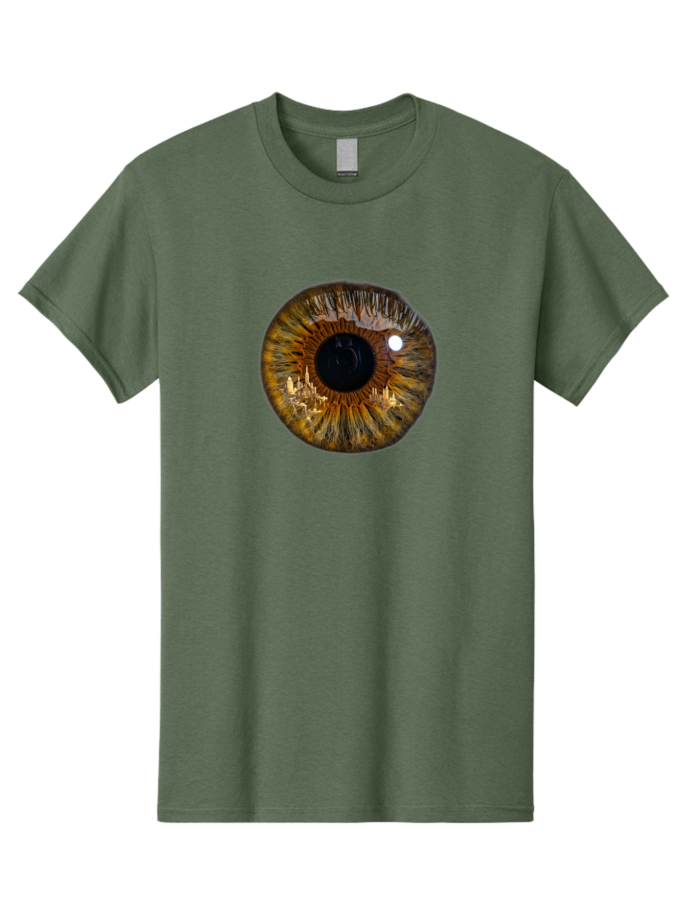 City-In-Eye Men'S Graphic Tee, 100% Cotton, Comfortable Casual Summer Wear, Machine Washable, Vintage Camera, Old Camera, Antique Camera, Black Camera, Classic Photography, Photography Equipment, Nostalgic Device, Film Camera, Camera Art Bao235