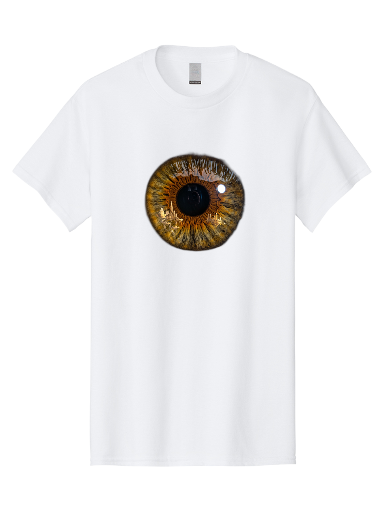 City-In-Eye Men'S Graphic Tee, 100% Cotton, Comfortable Casual Summer Wear, Machine Washable, Vintage Camera, Old Camera, Antique Camera, Black Camera, Classic Photography, Photography Equipment, Nostalgic Device, Film Camera, Camera Art Bao235