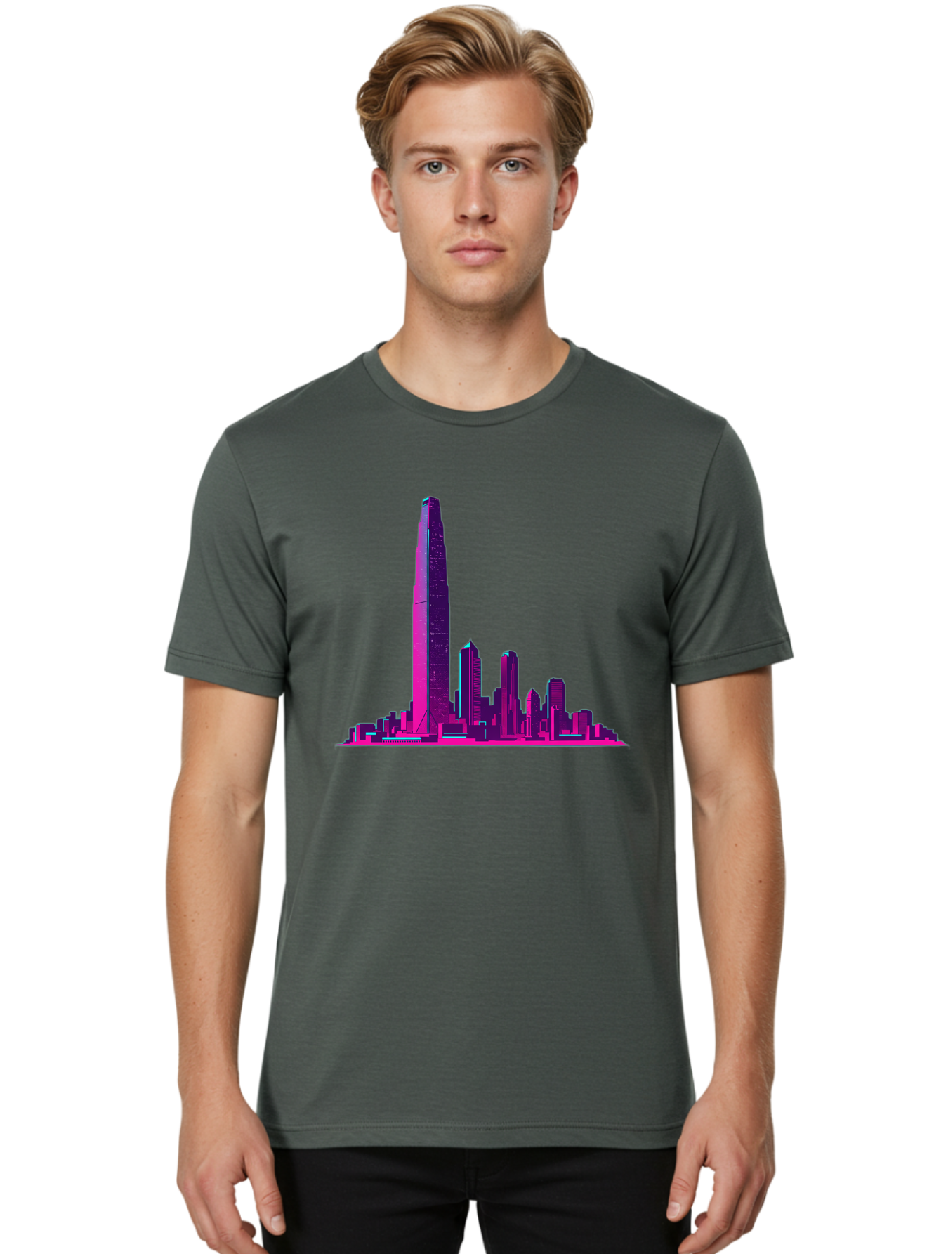City-Skyline Men'S Graphic Tee, 100% Cotton, Comfortable Casual Summer Wear, Machine Washable, Vintage Camera, Old Camera, Antique Camera, Black Camera, Classic Photography, Photography Equipment, Nostalgic Device, Film Camera, Camera Art Bao238