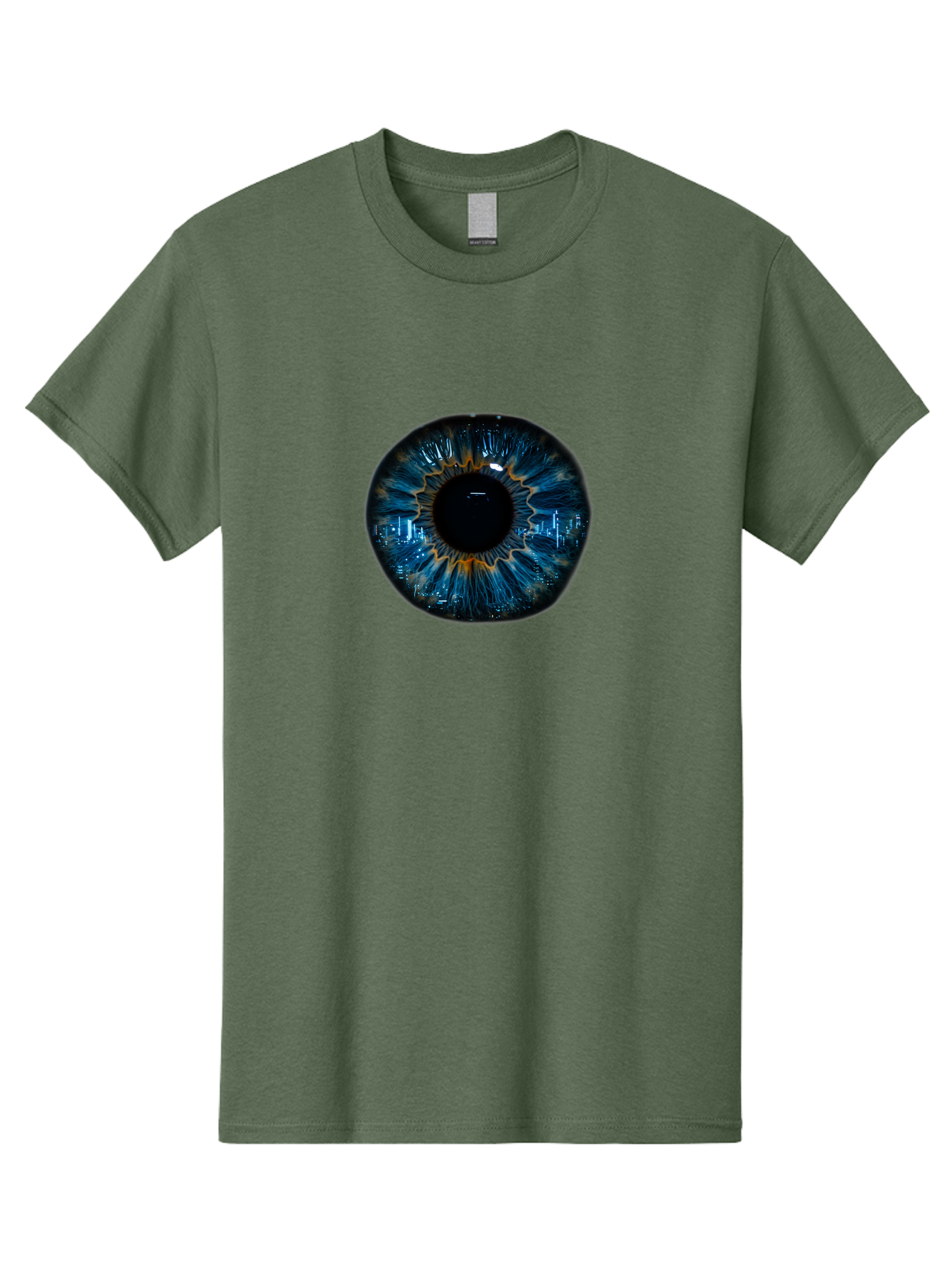 Cityscape-Eye-2 Men'S Graphic Tee, 100% Cotton, Comfortable Casual Summer Wear, Machine Washable, Vintage Camera, Old Camera, Antique Camera, Black Camera, Classic Photography, Photography Equipment, Nostalgic Device, Film Camera, Camera Art Bao240