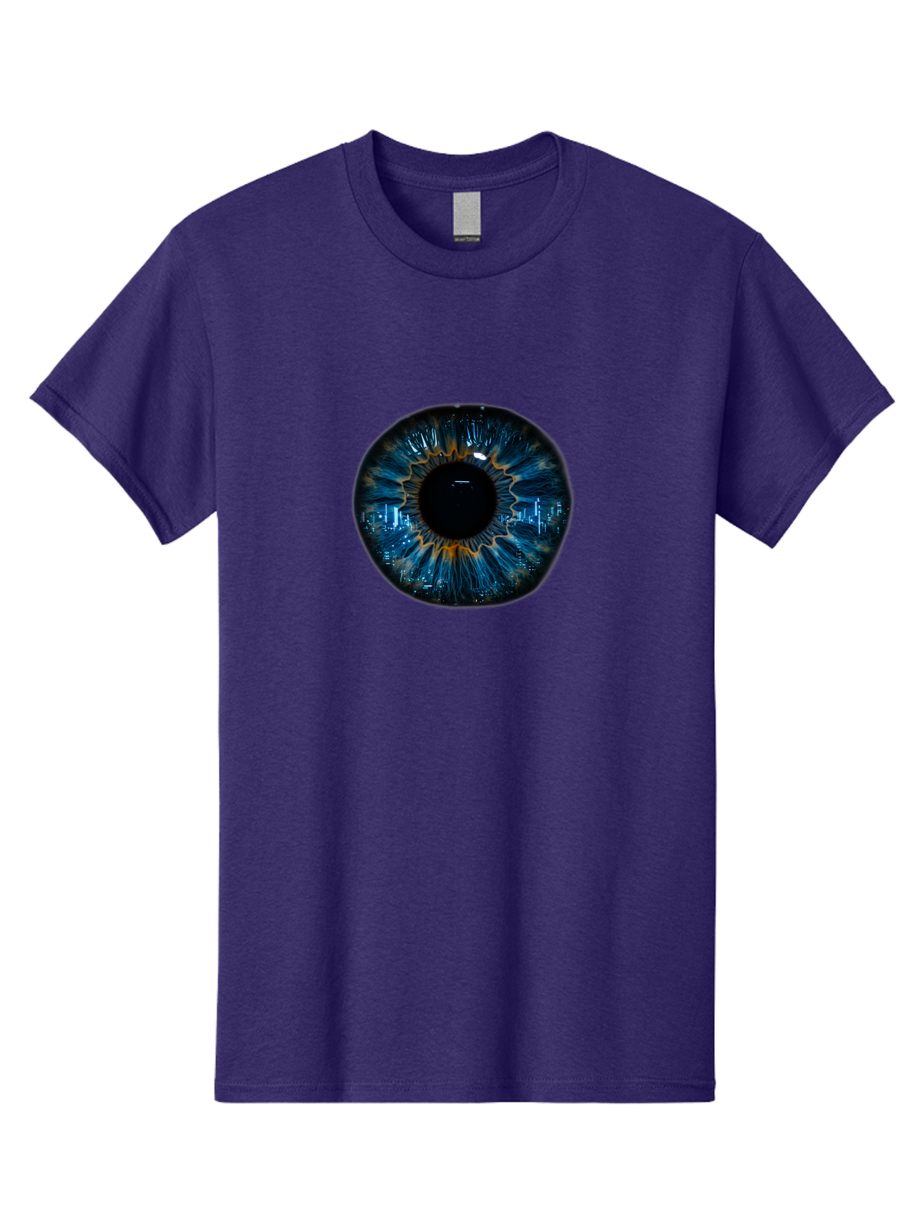 Cityscape-Eye-2 Men'S Graphic Tee, 100% Cotton, Comfortable Casual Summer Wear, Machine Washable, Vintage Camera, Old Camera, Antique Camera, Black Camera, Classic Photography, Photography Equipment, Nostalgic Device, Film Camera, Camera Art Bao240