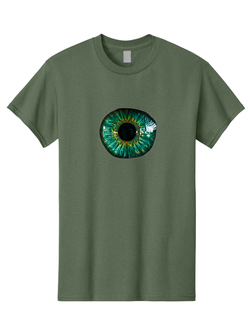Cityscape-Eye Men'S Graphic Tee, 100% Cotton, Comfortable Casual Summer Wear, Machine Washable, Vintage Camera, Old Camera, Antique Camera, Black Camera, Classic Photography, Photography Equipment, Nostalgic Device, Film Camera, Camera Art Bao241