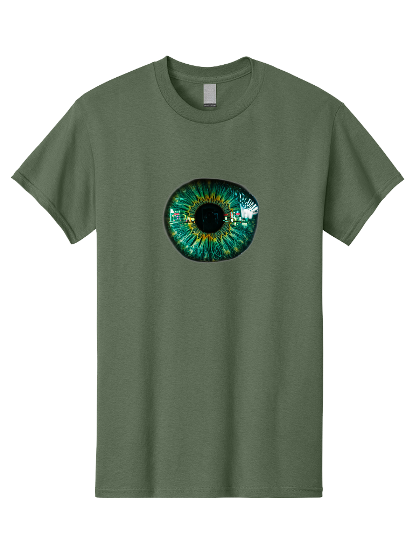 Cityscape-Eye Men'S Graphic Tee, 100% Cotton, Comfortable Casual Summer Wear, Machine Washable, Vintage Camera, Old Camera, Antique Camera, Black Camera, Classic Photography, Photography Equipment, Nostalgic Device, Film Camera, Camera Art Bao241